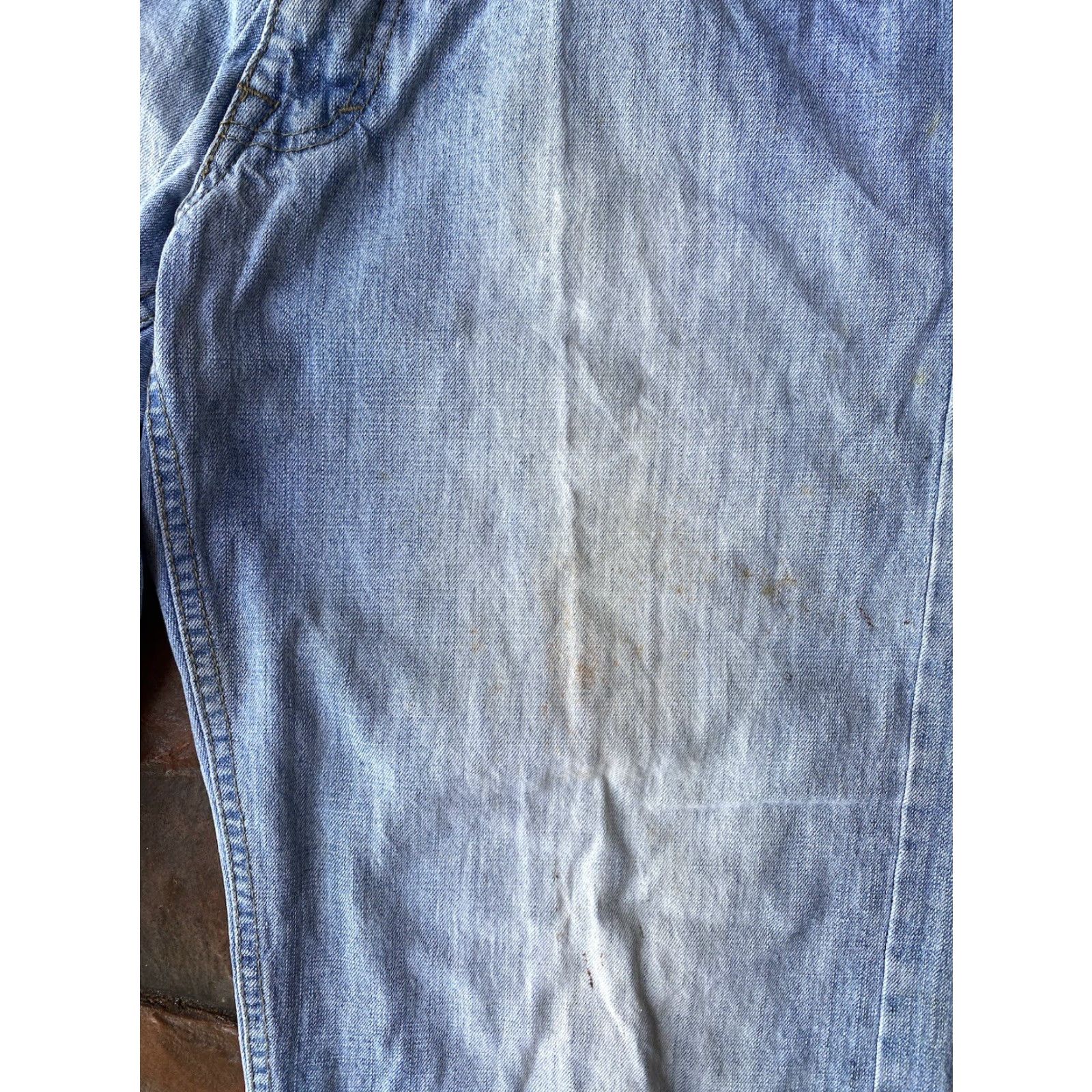 Avirex VINTAGE Avirex Jeans 32x30 Wide-Leg Distressed Denim Black Men Jeans Hip Hop Retro 90s Avirex Mens Jeans Size US 32 / EU 48 - 5 Thumbnail