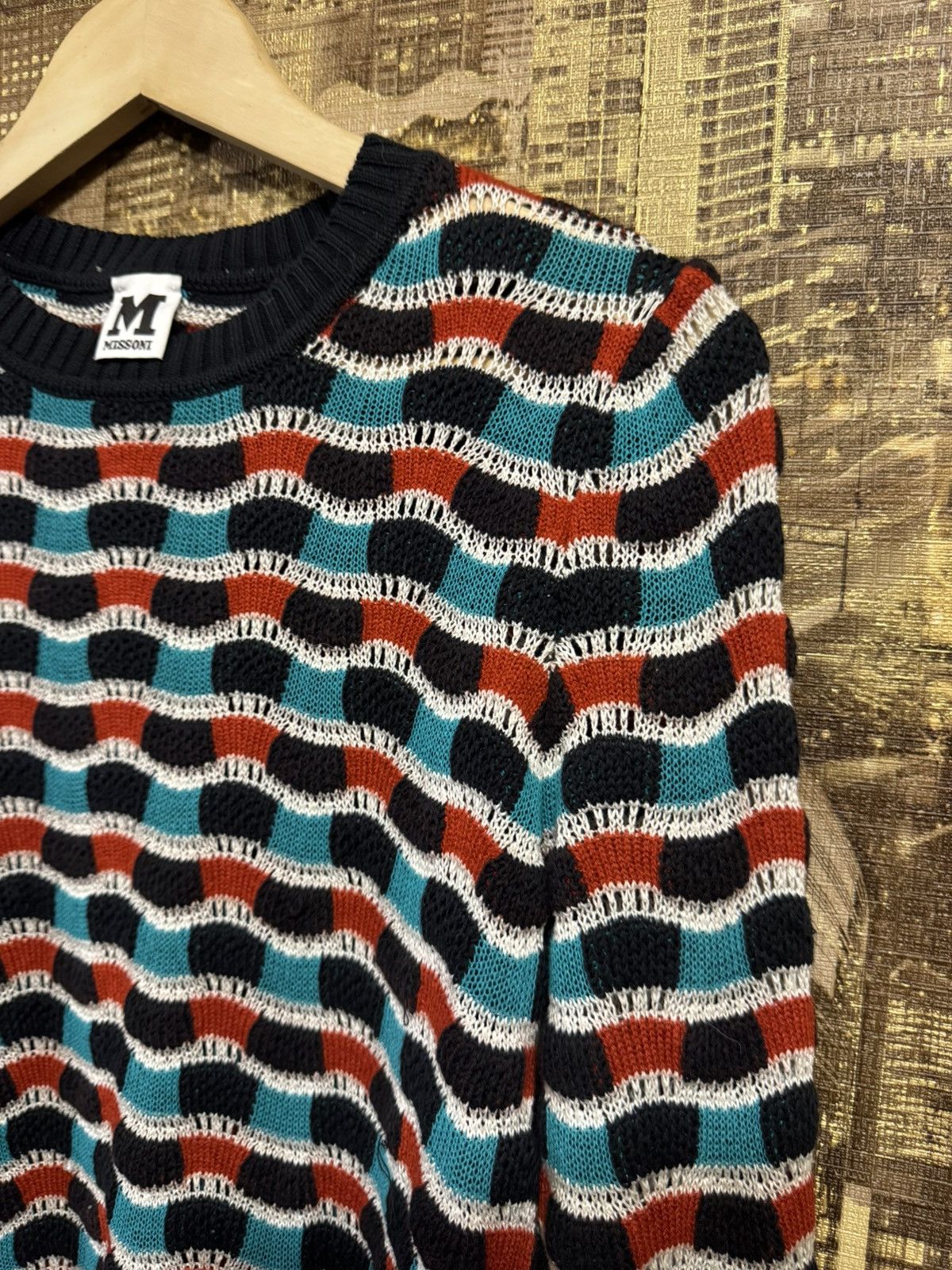 Missoni M Missoni Striped Multi Color Sweater Size M / US 6-8 / IT 42-44 - 5 Thumbnail