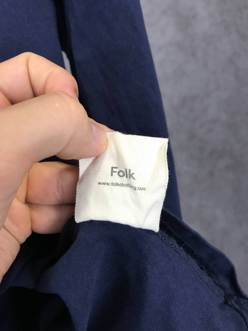 Folk Folk pocket longsleeve Size US M / EU 48-50 / 2 - 4 Thumbnail
