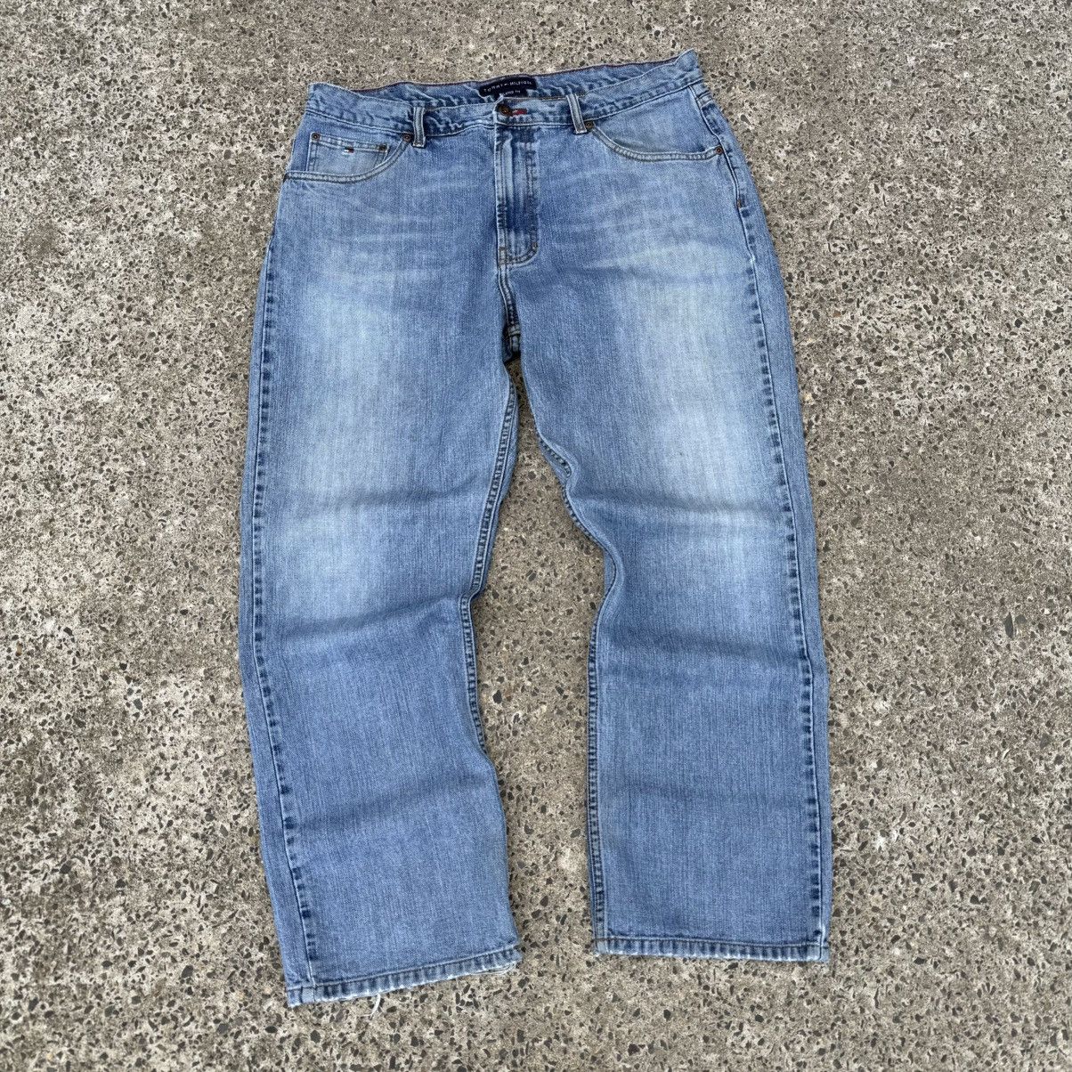 Tommy Hilfiger Tommy Hilfiger Men’s Jeans 38x30 Light Blue Baggy Size US 38 / EU 54 - 2 Thumbnail