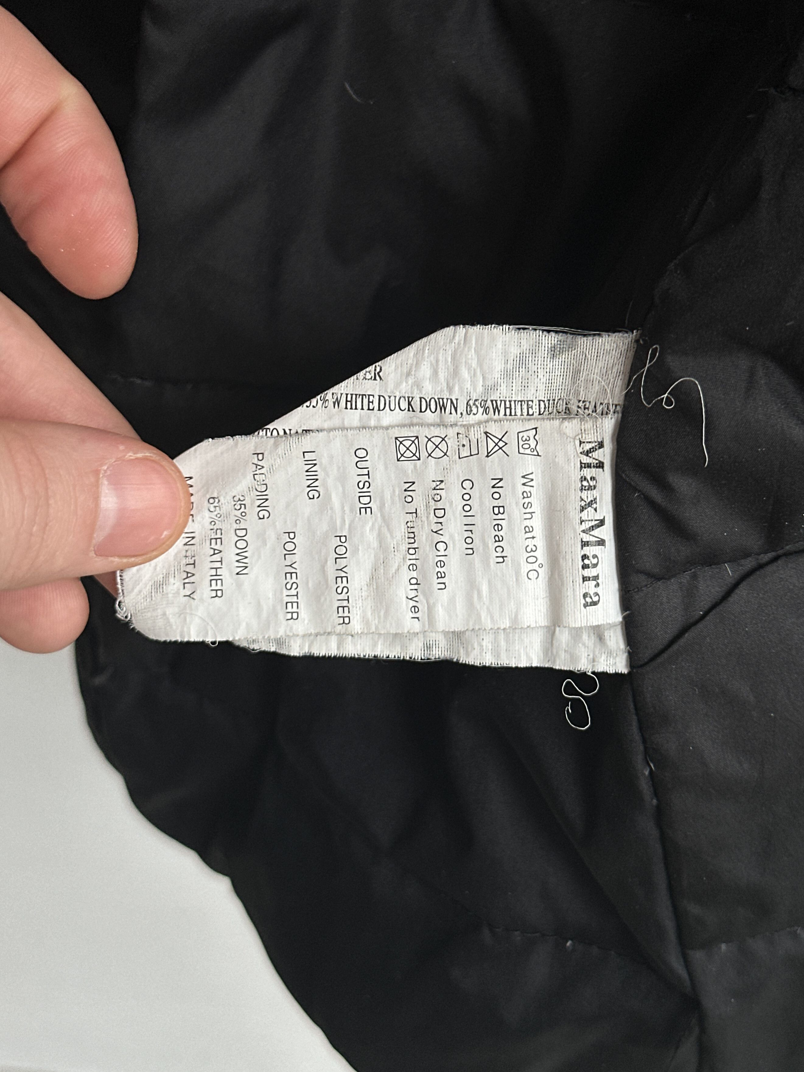 Max Mara Max Mara Black Coat Jacket Size XS / US 0-2 / IT 36-38 - 10 Thumbnail