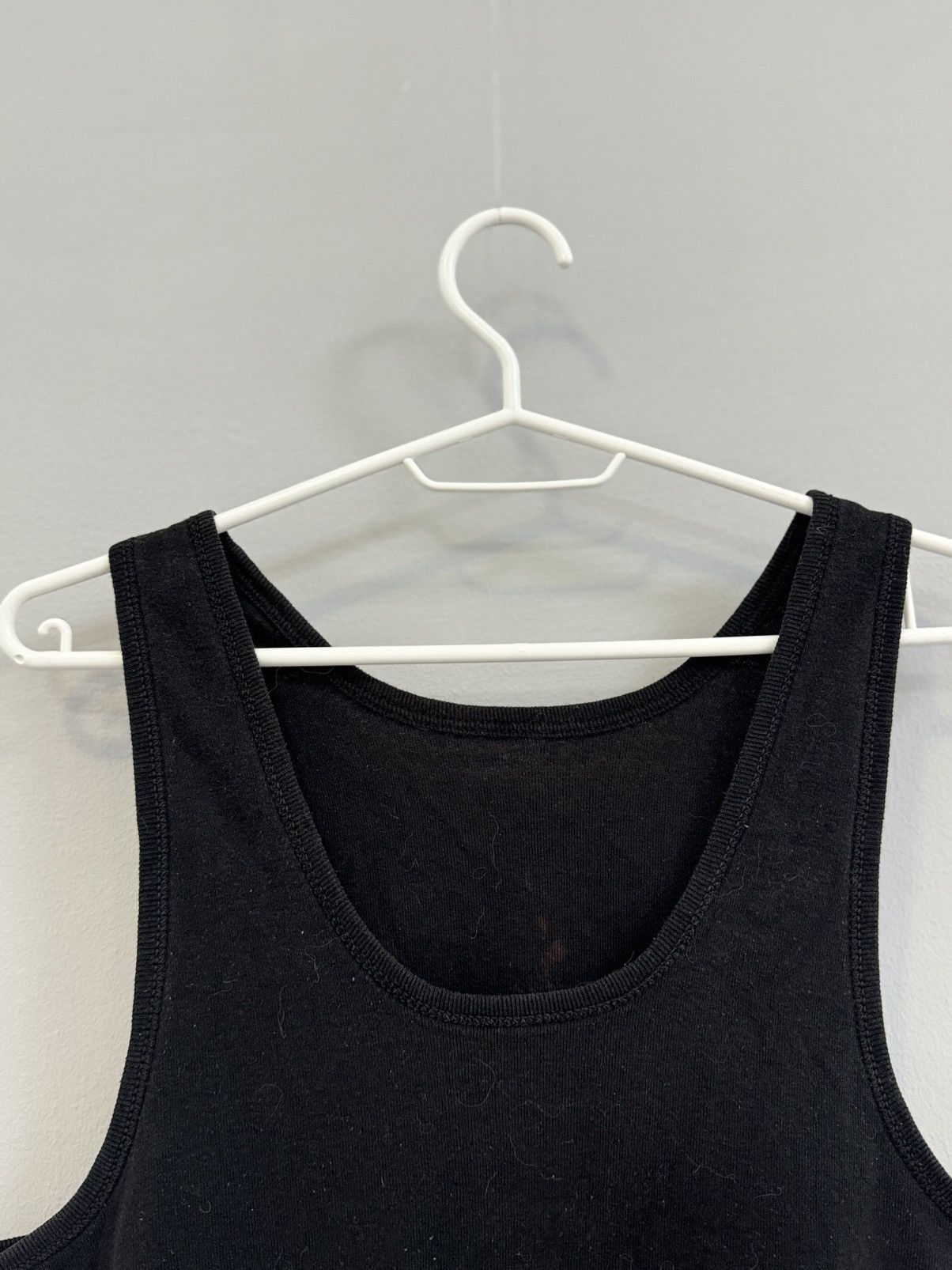Vintage vintage essential knit mesh tank top avant garde waffle Size US S / EU 44-46 / 1 - 2 Thumbnail