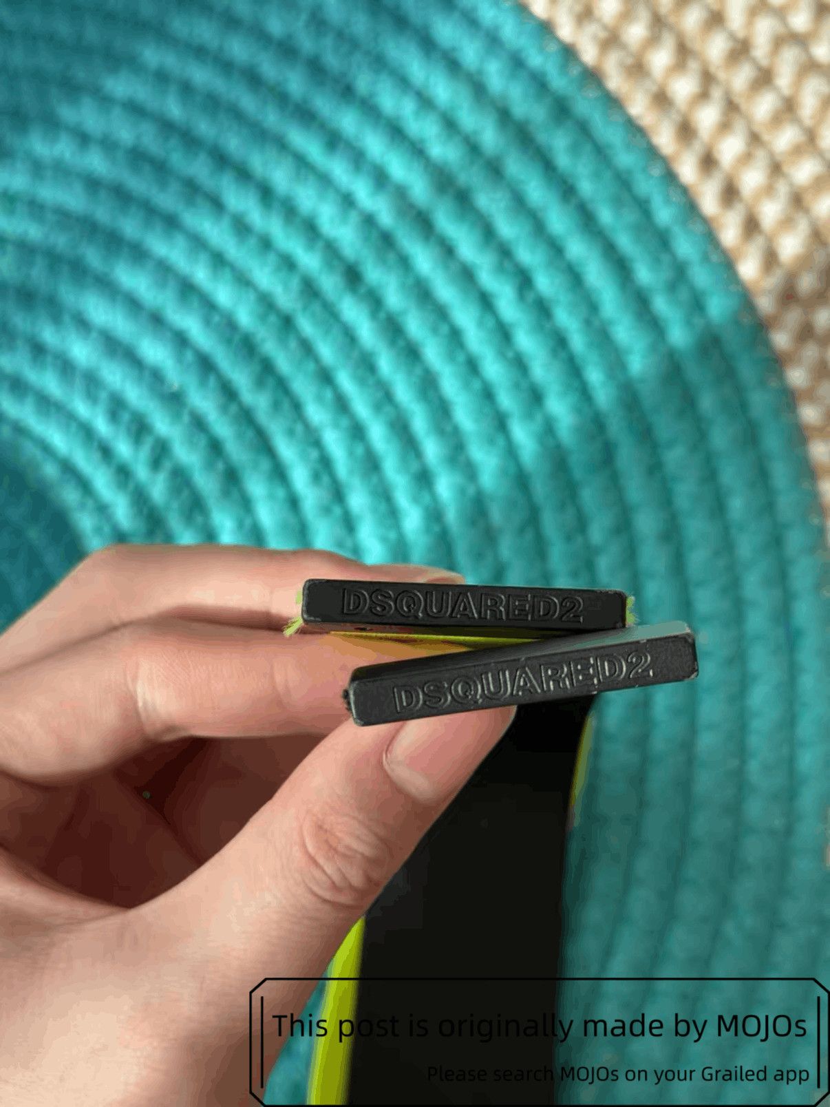 Dsquared2 Dsquared2 Fluorescent Green Logo Belt mojos821 Size ONE SIZE - 5 Thumbnail