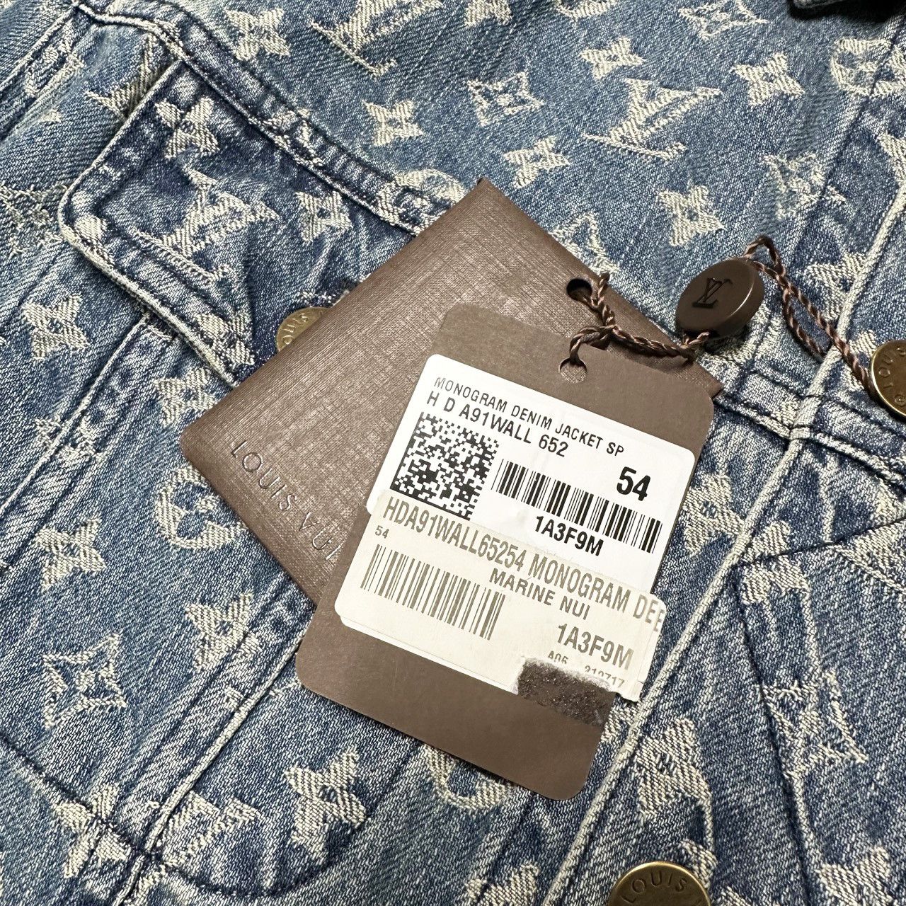 Louis Vuitton × Supreme Louis vuitton Supreme 54 mens monogram denim trucker jacket Size US L / EU 52-54 / 3 - 4 Thumbnail