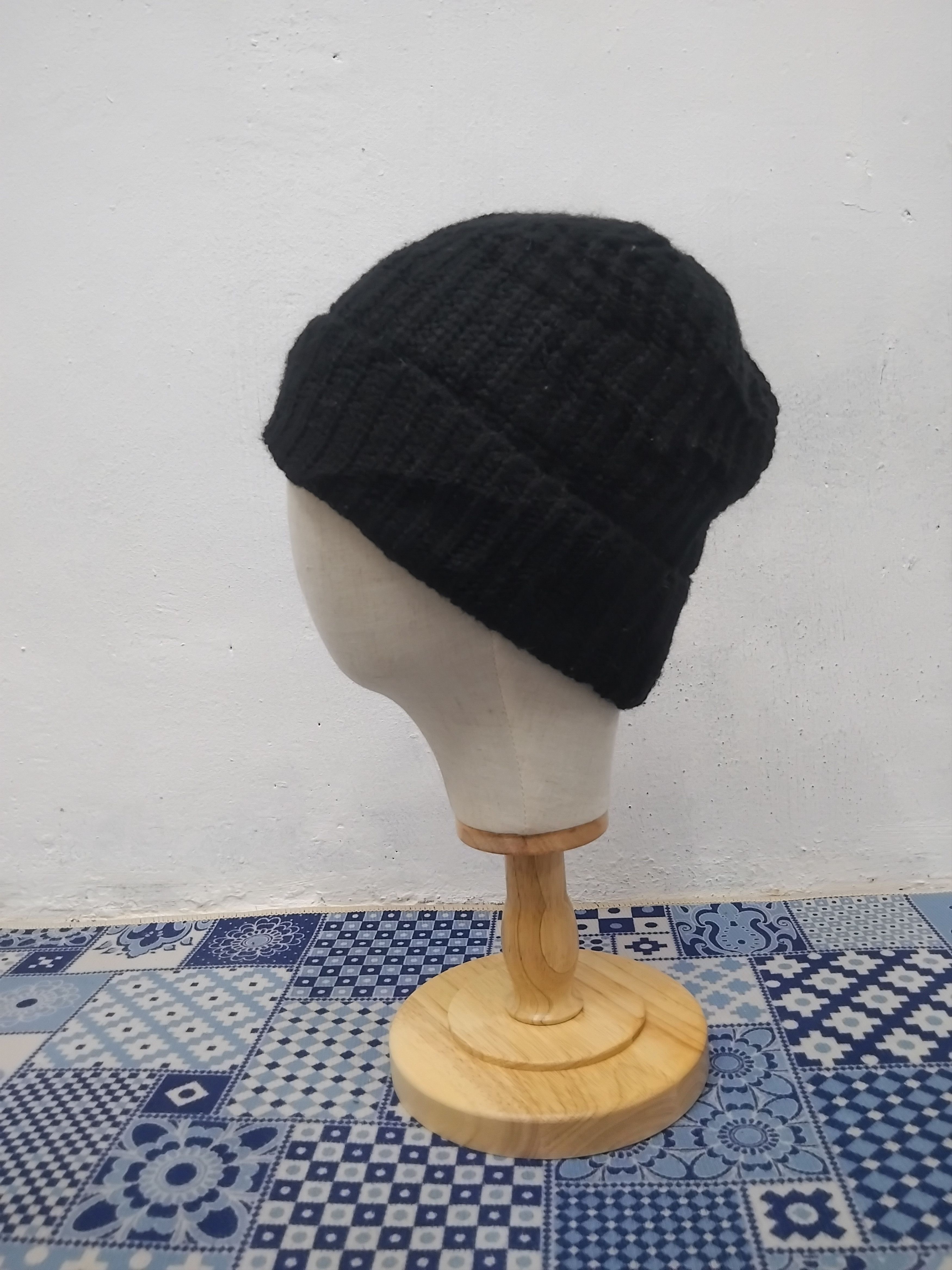 Japanese Brand 💥Uniqlo Japanese brand black beanie Size ONE SIZE - 5 Thumbnail