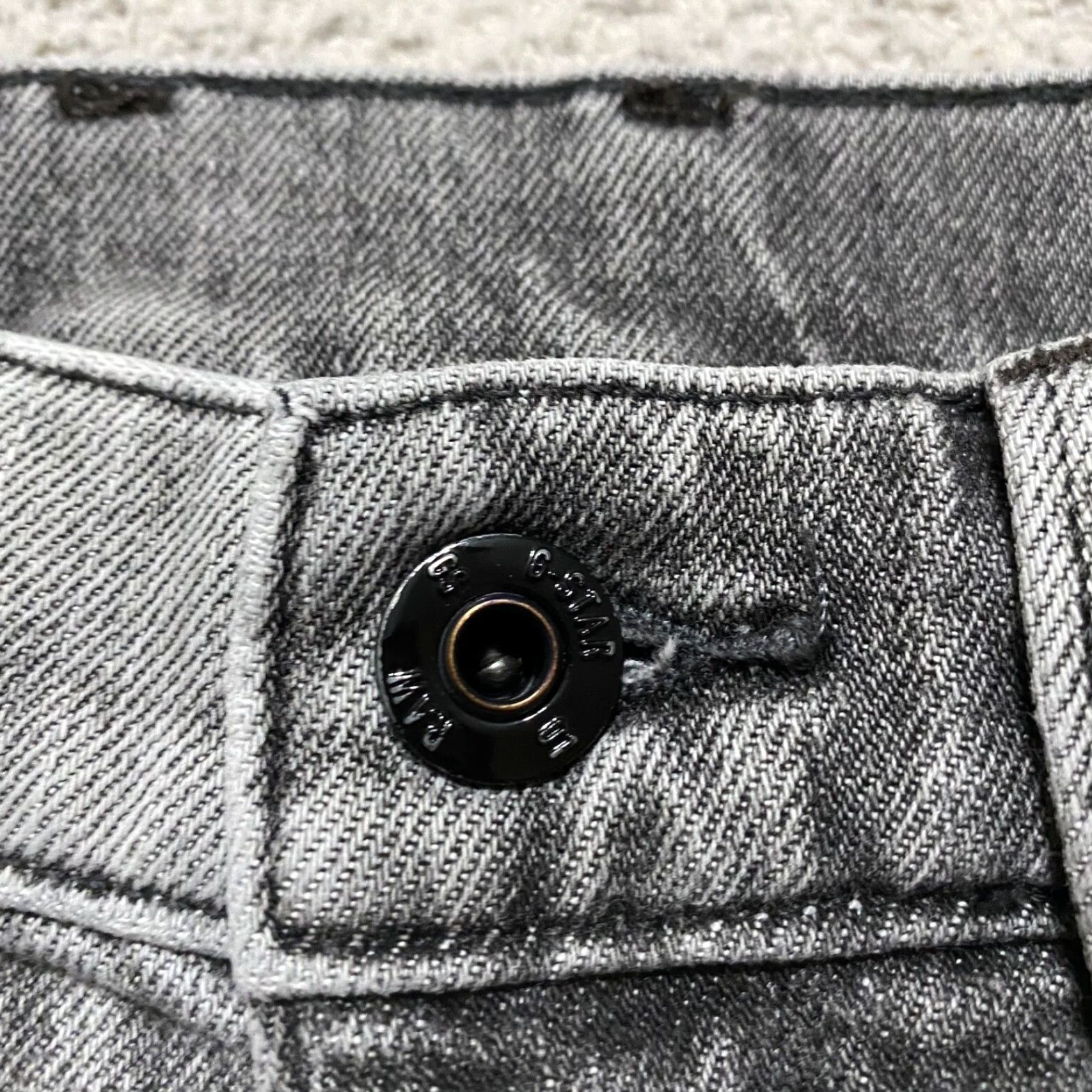 G-Star G-Star Jeans Womens 25 Gray Denim Janeh Ultra High Mom Ankle Rise - 1461 Size 42" / US 20 - 6 Thumbnail