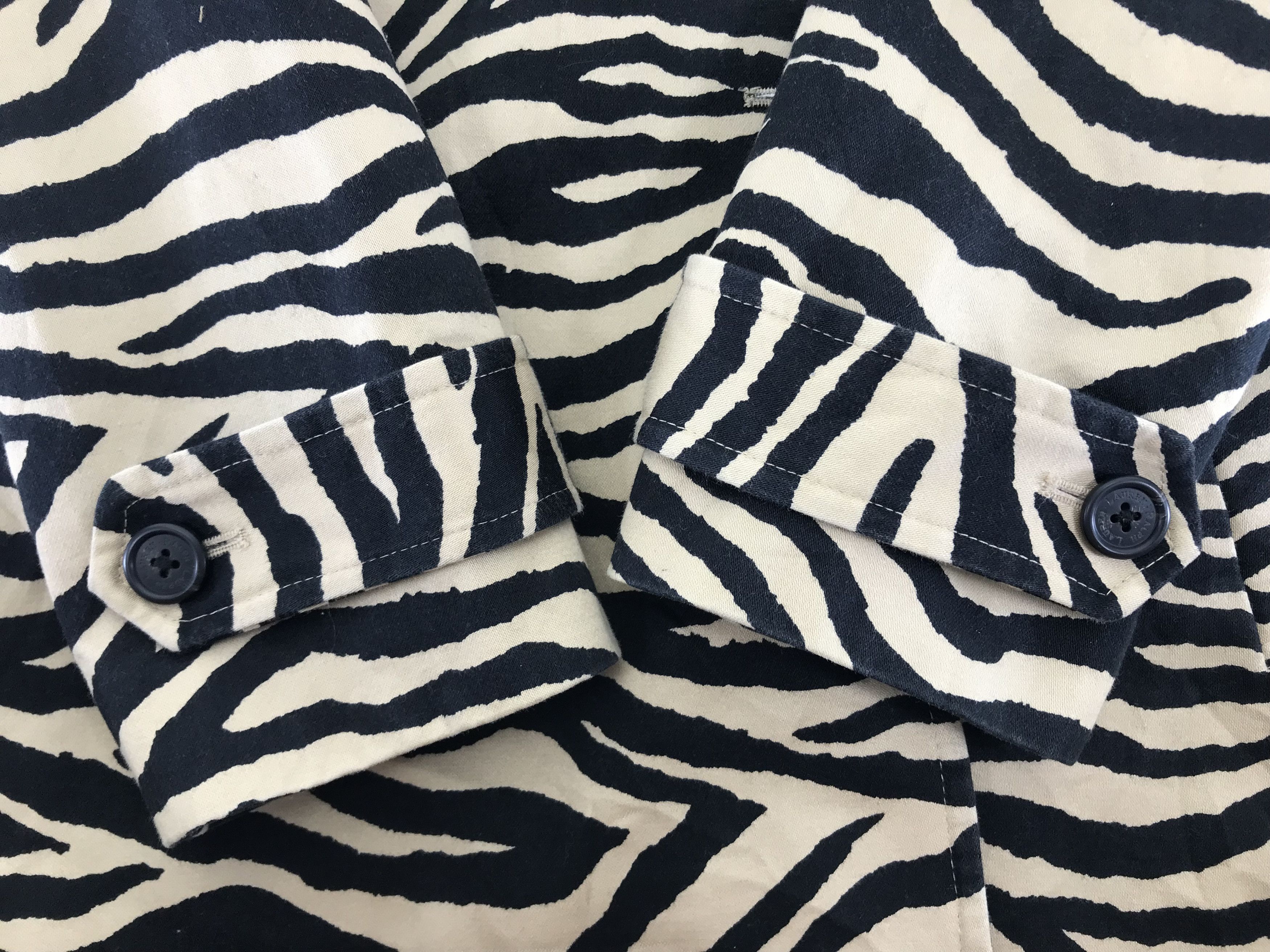 Polo Ralph Lauren Vintage Polo Ralph Lauren Tiger Striped Coat Size M / US 6-8 / IT 42-44 - 7 Thumbnail