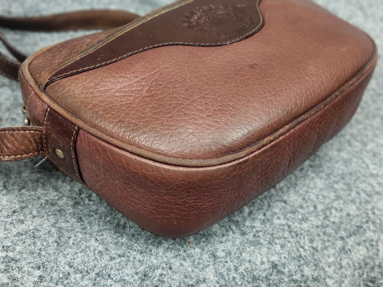 Burberry Vintage 90's Burberry brown leather messenger shoulder bag Size ONE SIZE - 6 Thumbnail