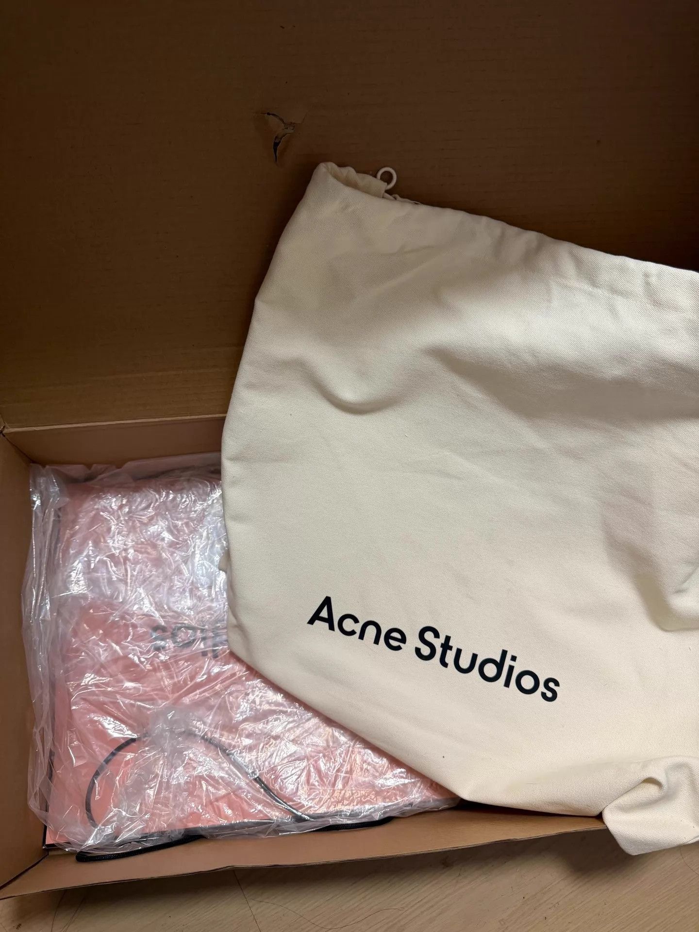 Acne Studios Acne Studios Musubi Large Black 100% Italian Leather Tote Size ONE SIZE - 8 Thumbnail
