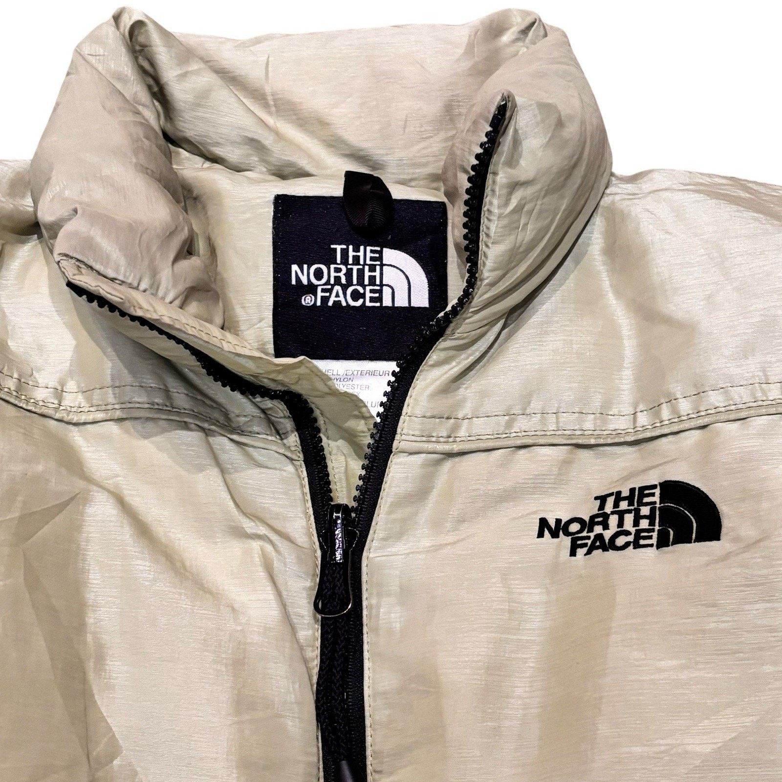 The North Face North Face Pale Green/Black 600 Hybrid Down Jacket W's Large Size L / US 10 / IT 46 - 3 Thumbnail