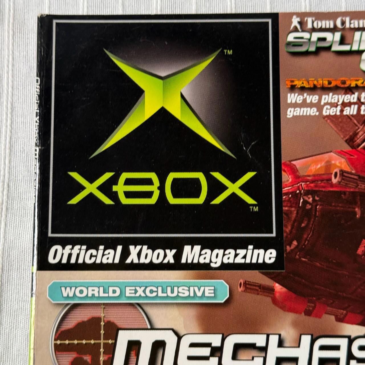 Other VTG Xbox Magazine #29 MAR 2004 MechAssault 2 Exclusive RARE Size ONE SIZE - 3 Thumbnail