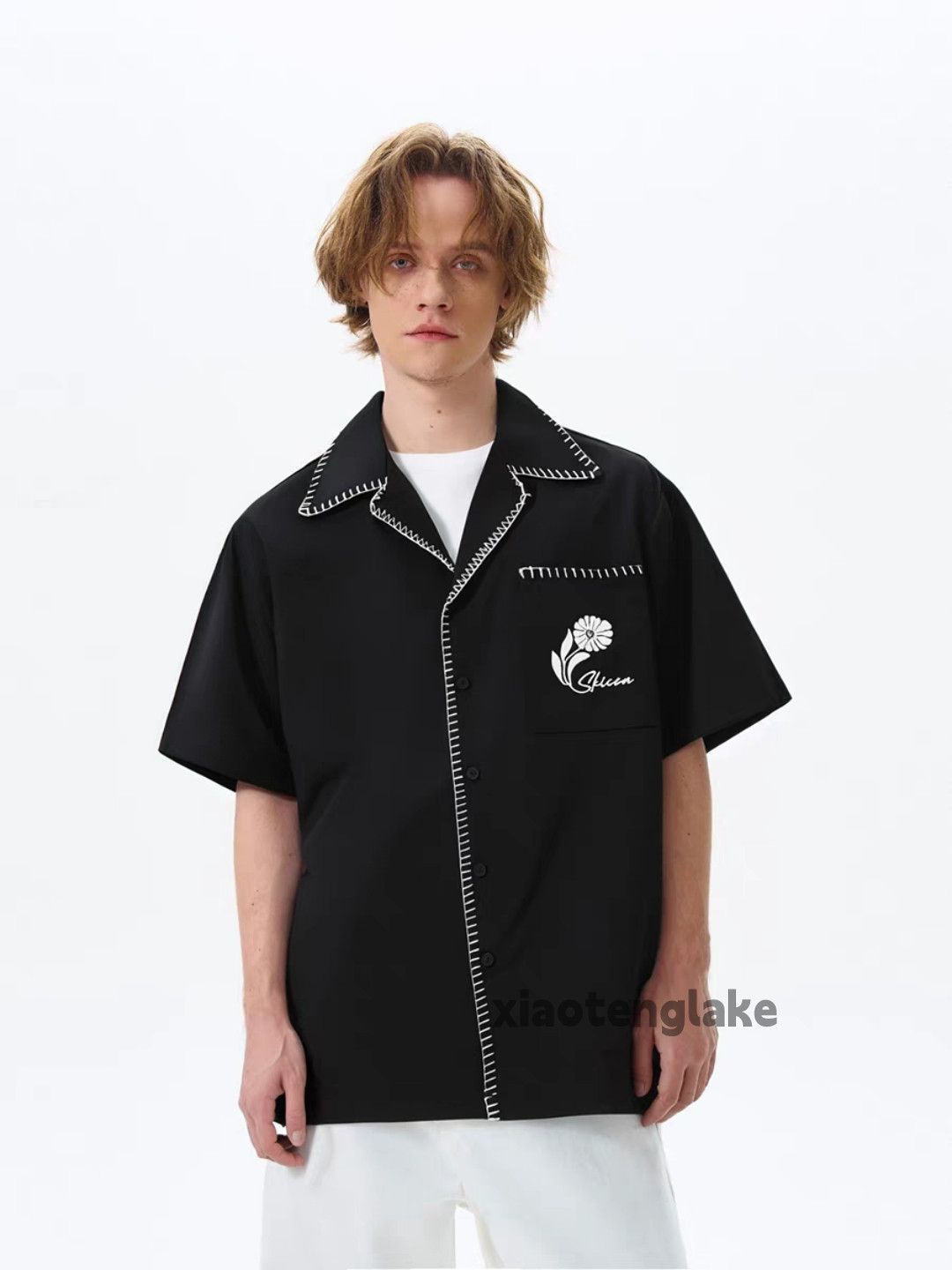 Designer Unisex outdoor utility loose skate hiphop cuban shirt Size US M / EU 48-50 / 2 - 1 Thumbnail