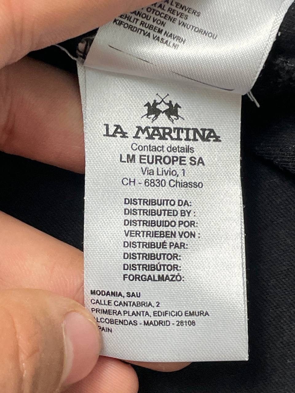 La Martina × Polo Ralph Lauren × Vintage La Martina Maserati Rugby Sweatshirt Oversized Center Logo Size US XL / EU 56 / 4 - 10 Thumbnail