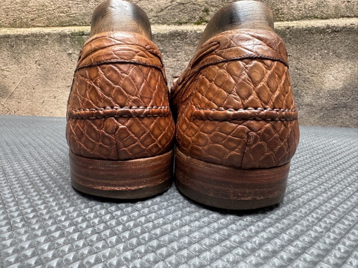 Bally Rare Bally Craig Vintage Italy Crocodil Kiltie Tassel Size US 10.5 / EU 43-44 - 2 Thumbnail