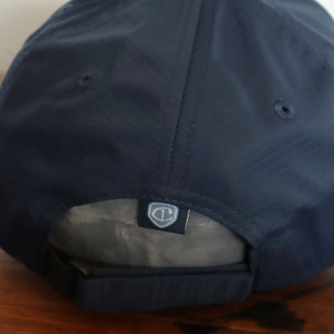 Vintage Cap America Zeggz Amazing Eggs Navy Blue Ripstop Golf Hat Men's Adjustable Size ONE SIZE - 4 Thumbnail