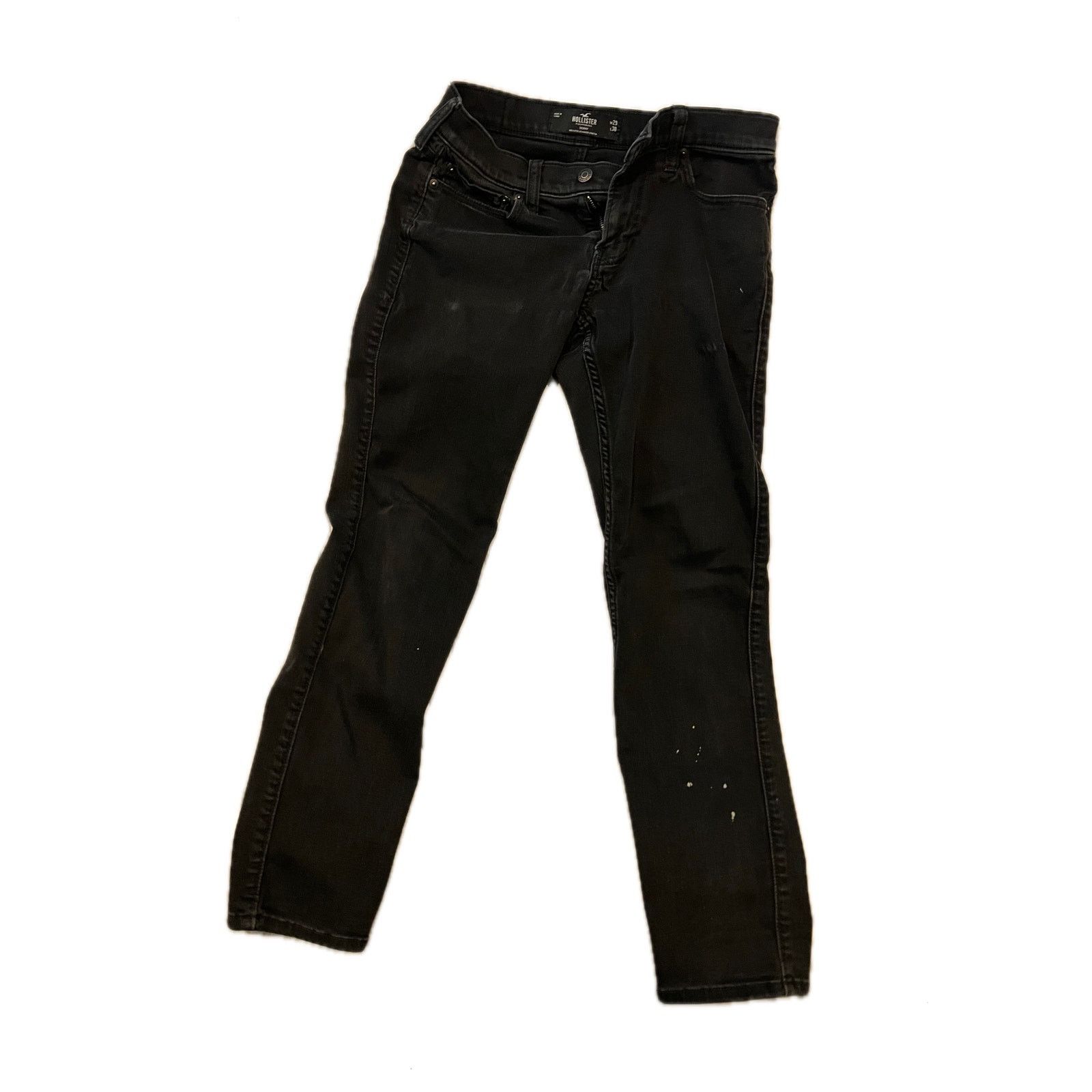 Hollister Hollister Skinny Black Jeans 29x30 Size US 29 - 1 Thumbnail