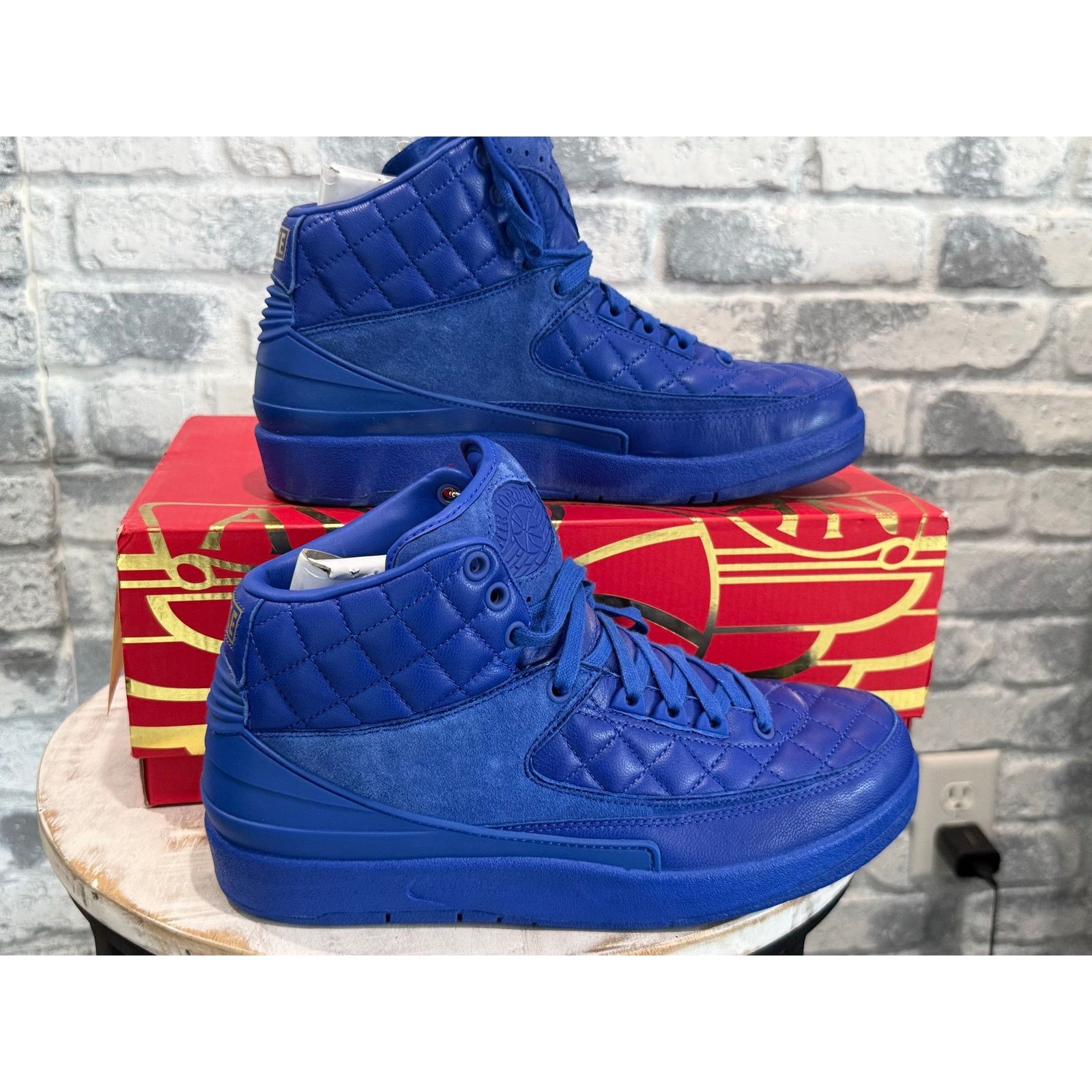 Jordan Brand Jordan 2 Retro Just Don Size 8.5 DS 717170-405 RARE Size US 8.5 / EU 41-42 - 1 Thumbnail