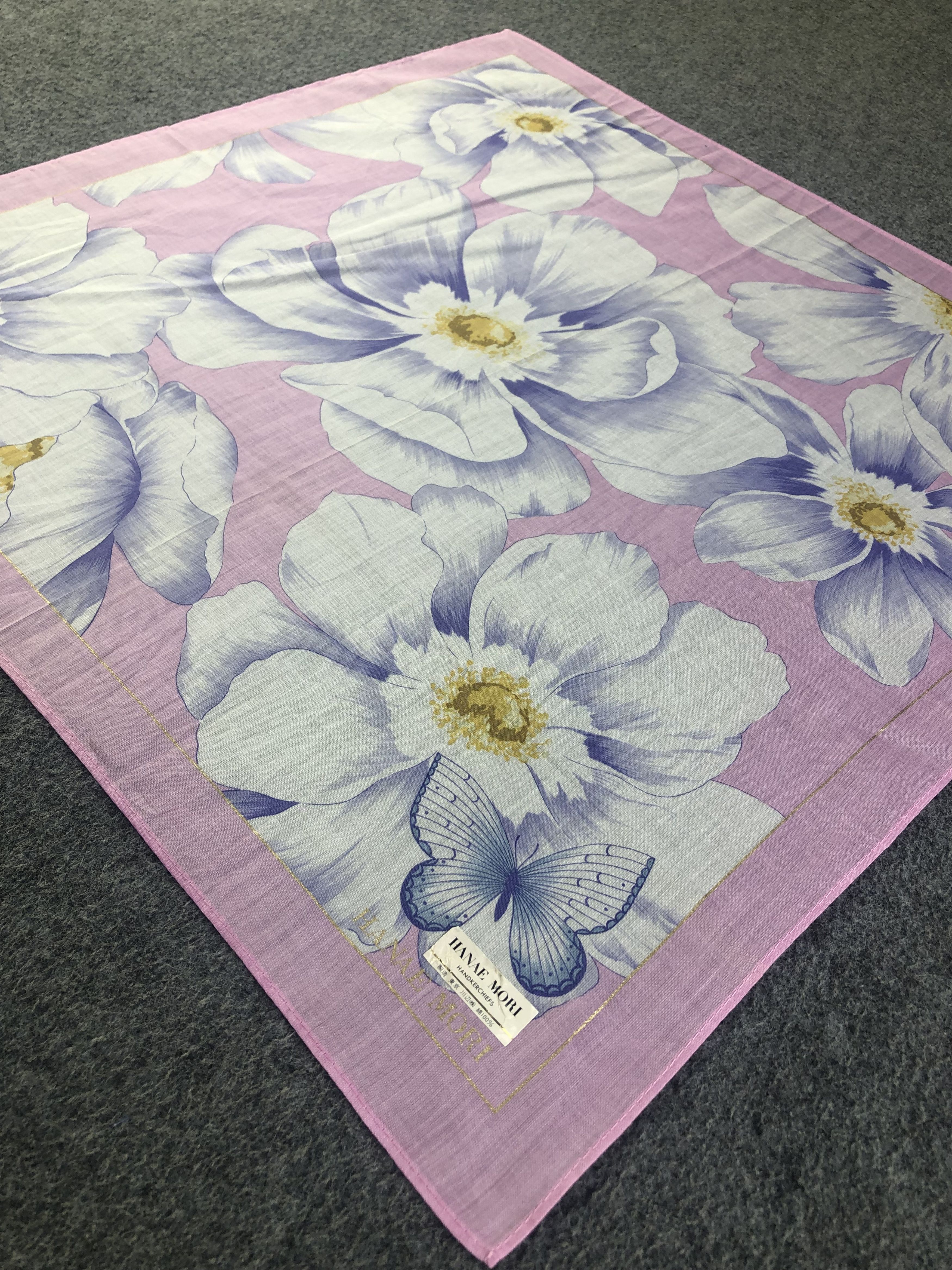 Hanae Mori Hanae Mori Handkerchief / Bandana / Neckerchief C518 Size ONE SIZE - 4 Thumbnail