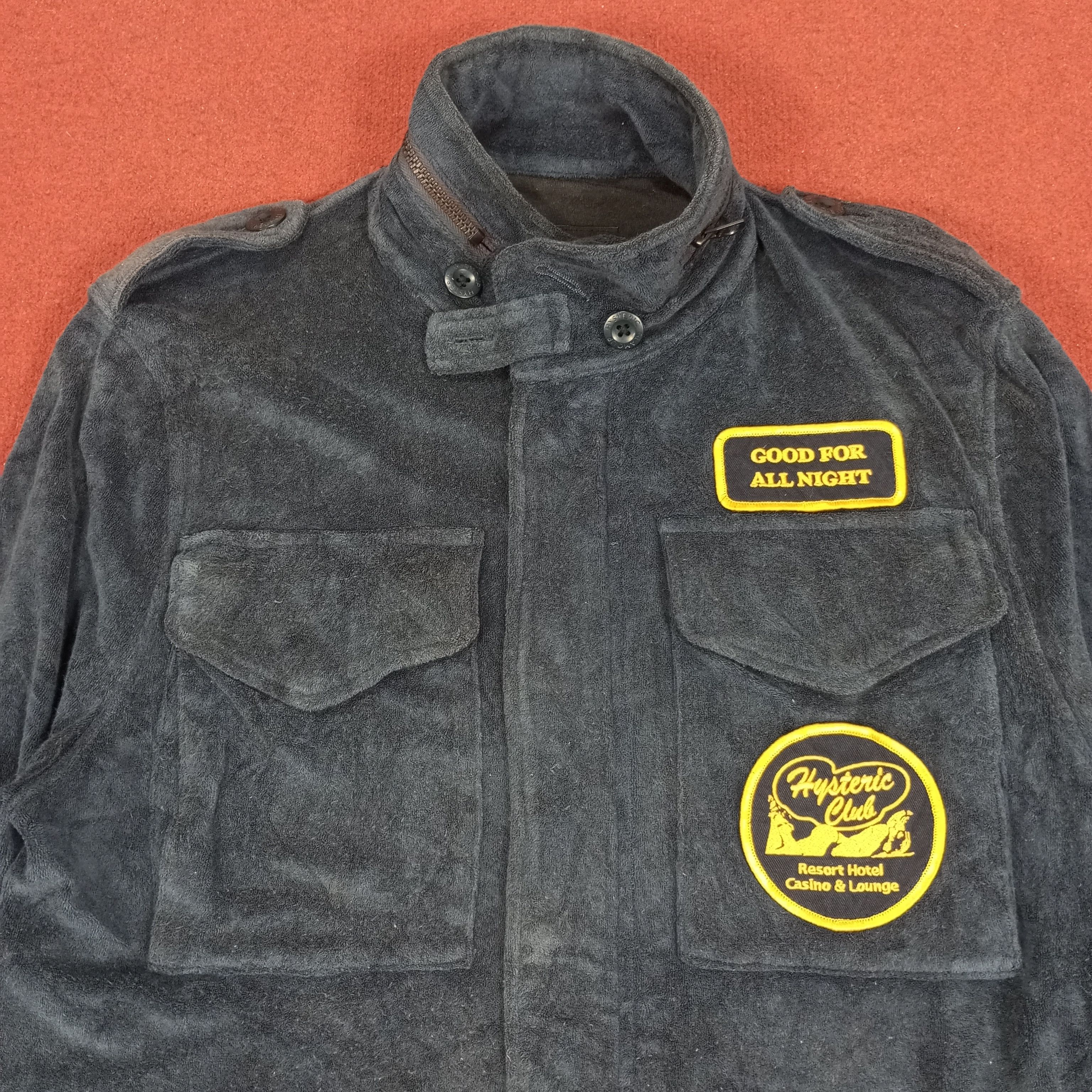 Hysteric Glamour Hysteric Glamour Fashion Style Custom Art Fleece Jacket Size US S / EU 44-46 / 1 - 4 Thumbnail