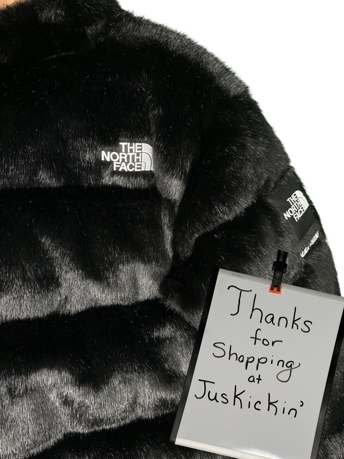 Supreme × The North Face Supreme x TNF Nuptse Faux Fur - Black FW 20 Size US L / EU 52-54 / 3 - 7 Thumbnail