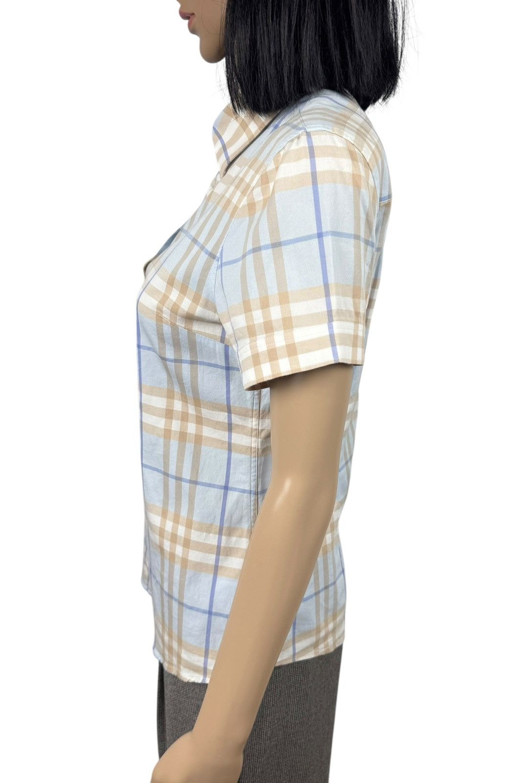 Burberry Burberry Vintage Checkered Shirt Button Up Short Sleeve Size S / US 4 / IT 40 - 5 Thumbnail