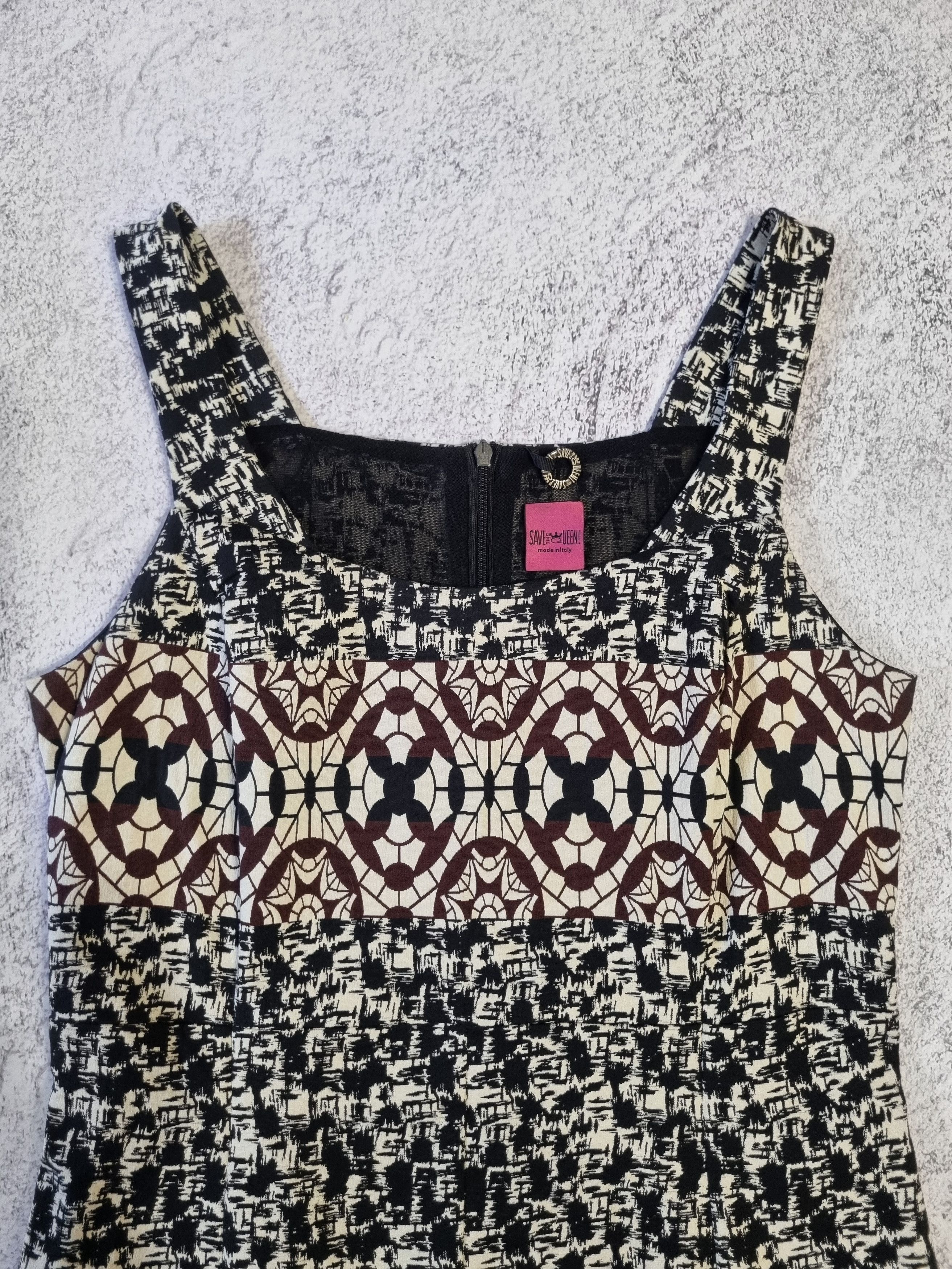 Hysteric Glamour Save The Queen Italy Sleeveless Midi Dress Size L / US 10 / IT 46 - 4 Thumbnail