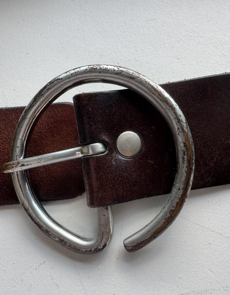 Gap Gap Jeans Leather Belt M Size ONE SIZE - 3 Thumbnail