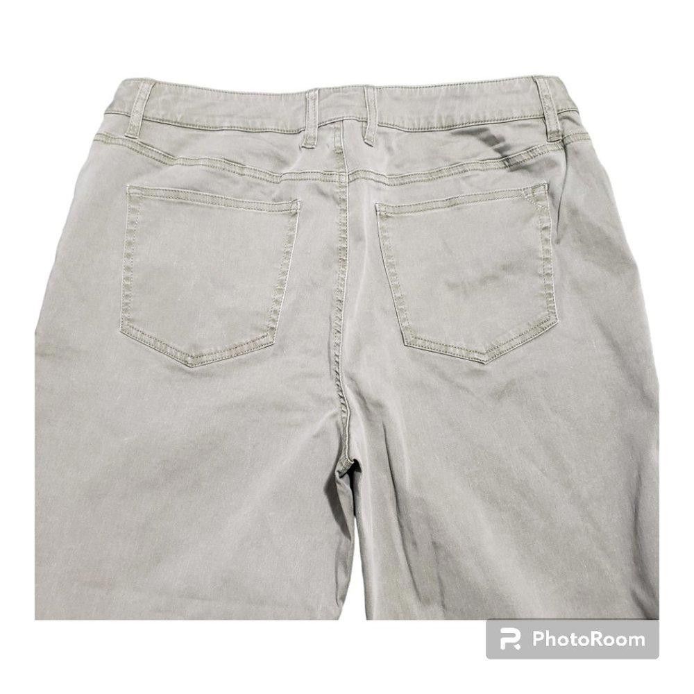 Tommy Bahama CT705 Tommy Bahama Army Green Straight Ankle Pant 31X 28 Size 30" / US 8 / IT 44 - 3 Thumbnail