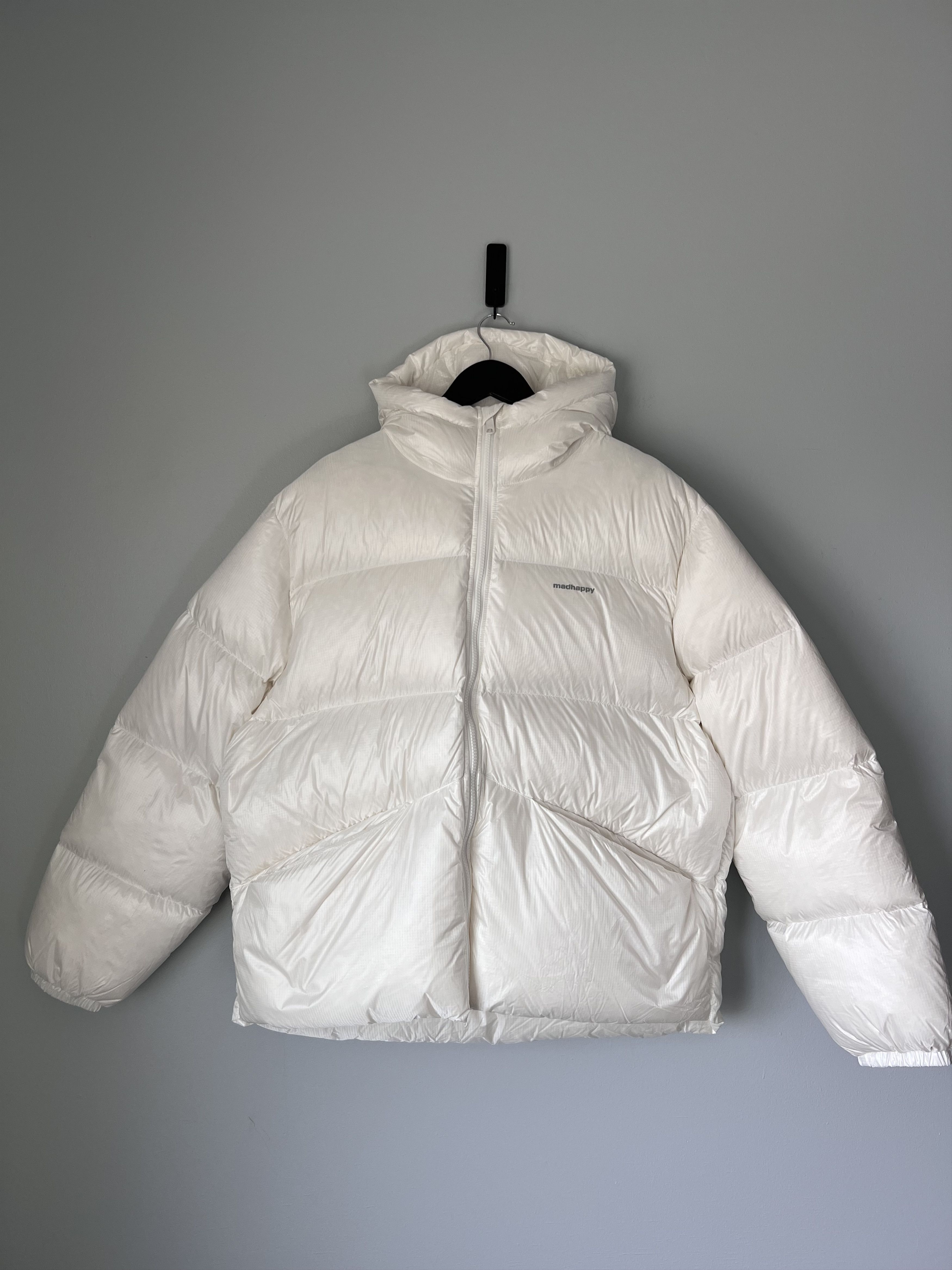 Madhappy Madhappy Fall 2024 Hooded Cozy Puffer Jacket in White Size US XL / EU 56 / 4 - 1 Thumbnail