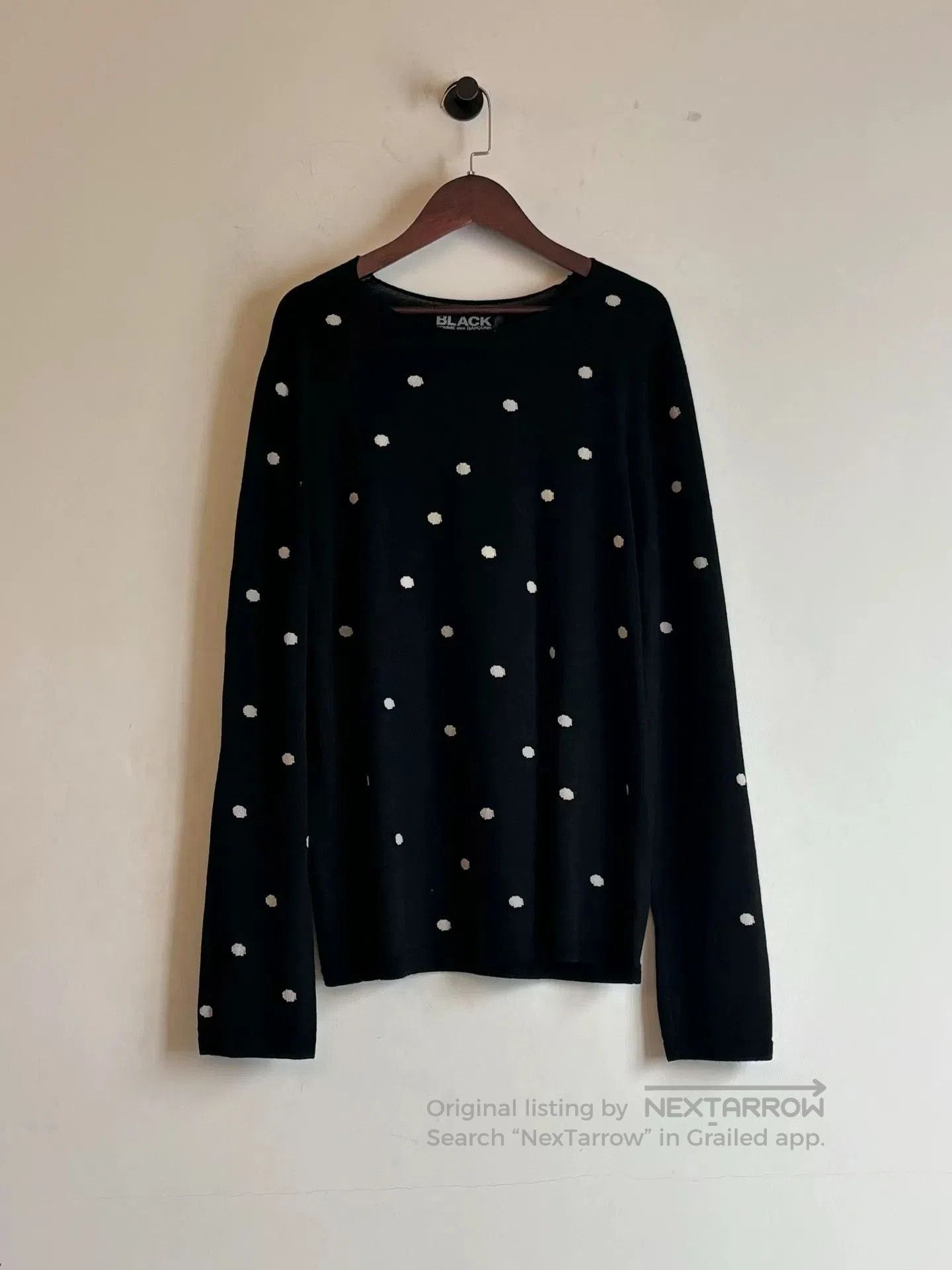 Comme des Garcons Black comme des garcons polka dot sweater. Size M / US 6-8 / IT 42-44 - 1 Thumbnail
