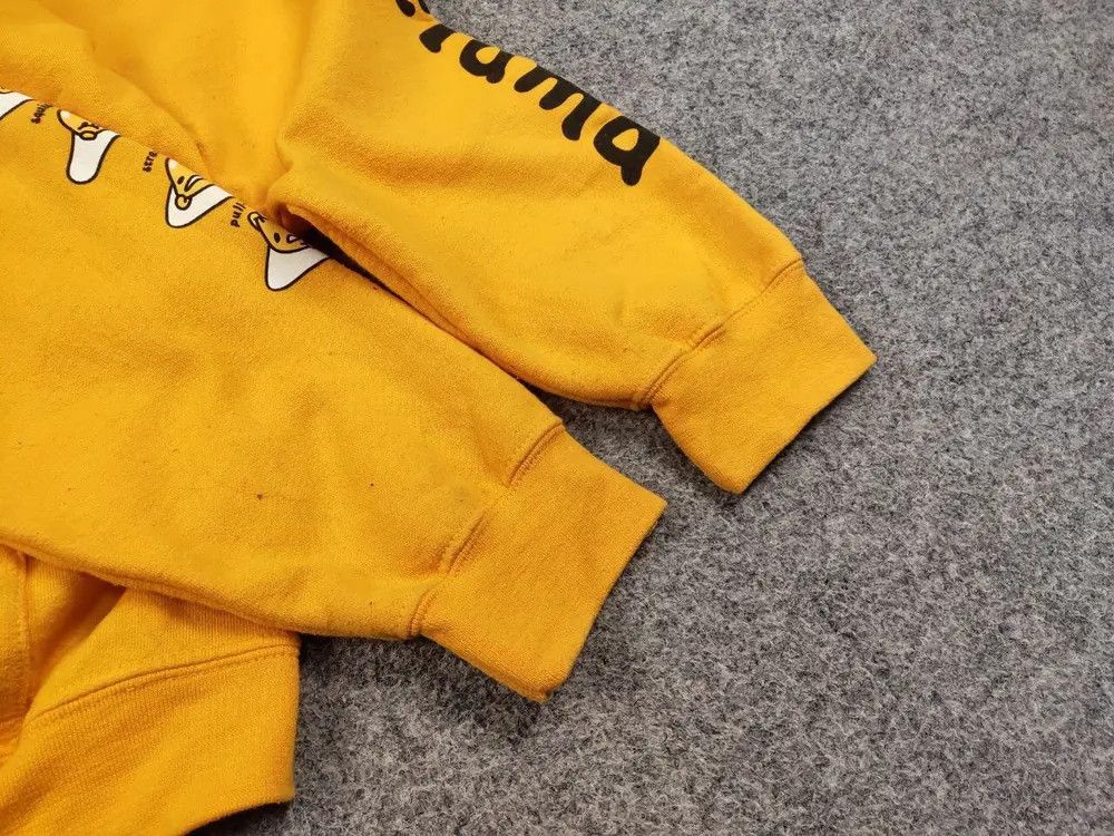 Japanese Brand Gudetama Japan Sanrio The Lazy Egg Yellow Hoodie Size US M / EU 48-50 / 2 - 8 Thumbnail