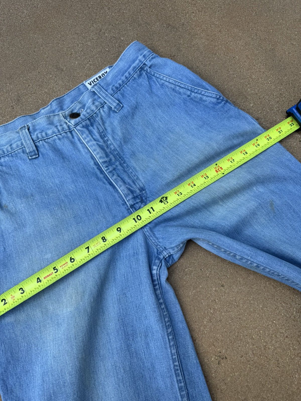 Vintage Vtg 70’s Viceroy Faded Bellbottom Flare Hippie Pants 31x29 Size 31" - 12 Thumbnail