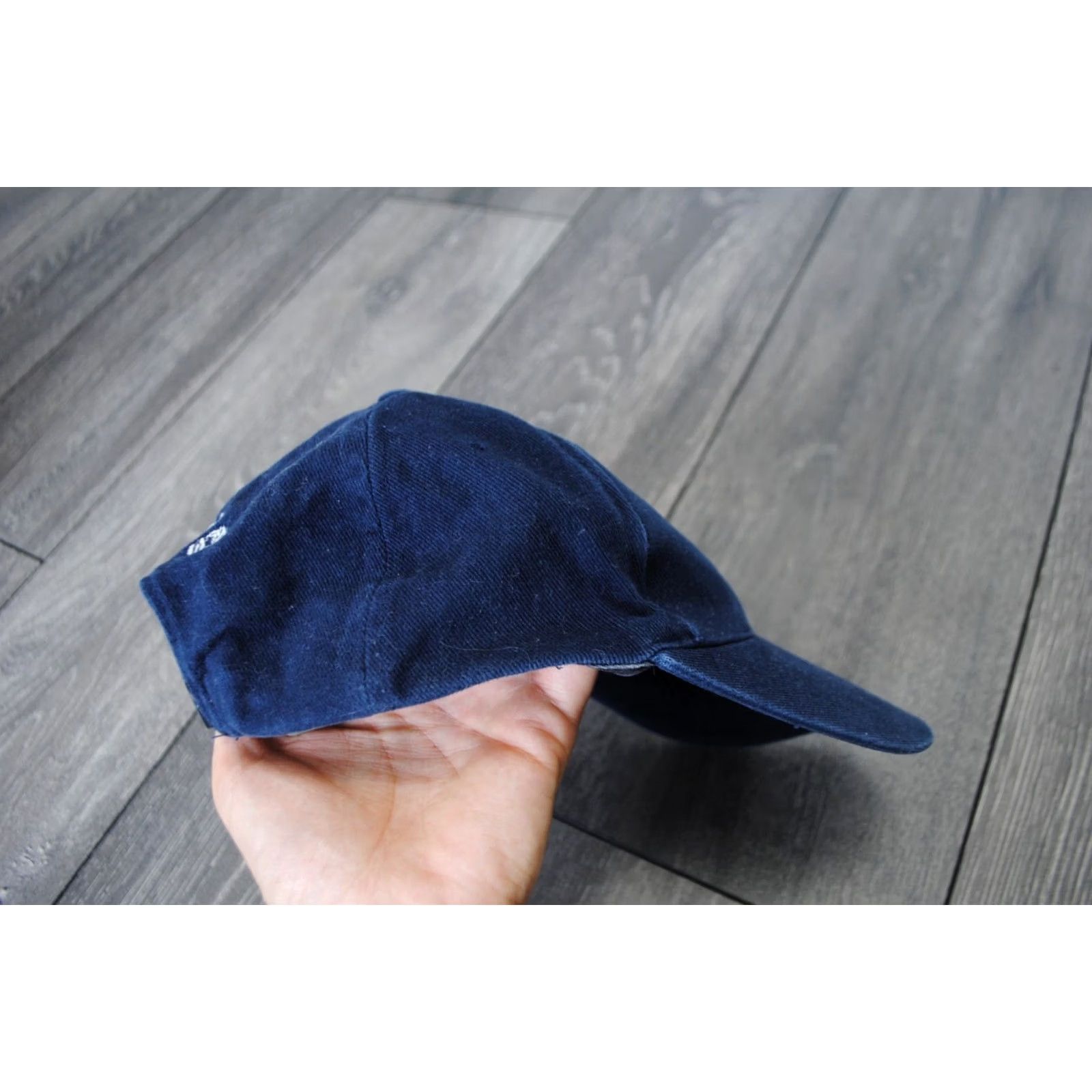 Timberland VINTAGE Timberland Hat Cap Strapback Blue Adjustable Adult Mens Cotton 90s USA Size ONE SIZE - 5 Thumbnail