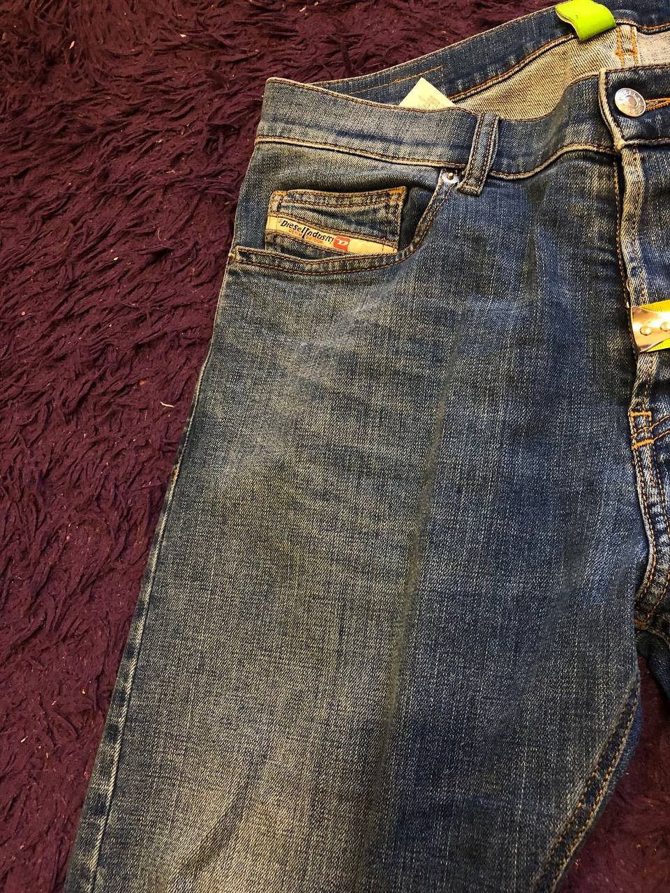 Diesel Diesel D-Luster Slim Denim Jeans Size US 32 / EU 48 - 10 Thumbnail