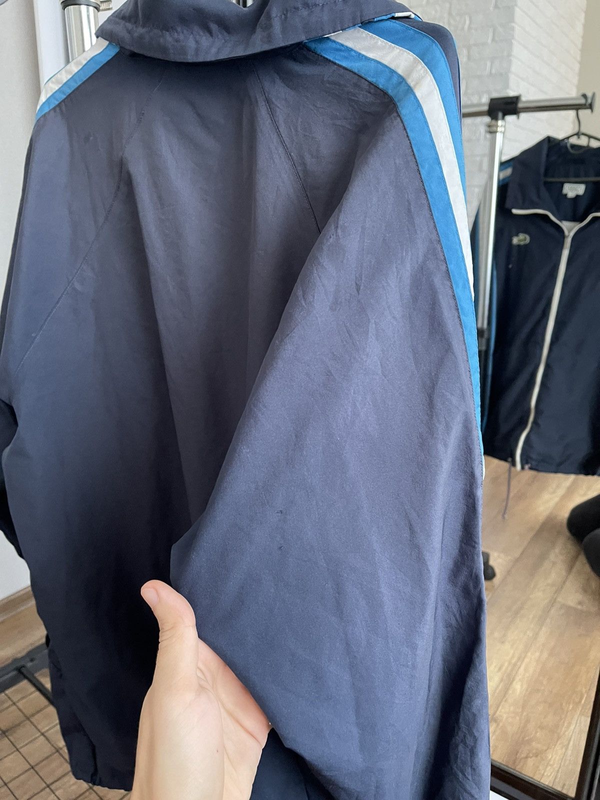Lacoste Lacoste Sport Vintage Track Zip Jacket 90s Size US XL / EU 56 / 4 - 25 Thumbnail