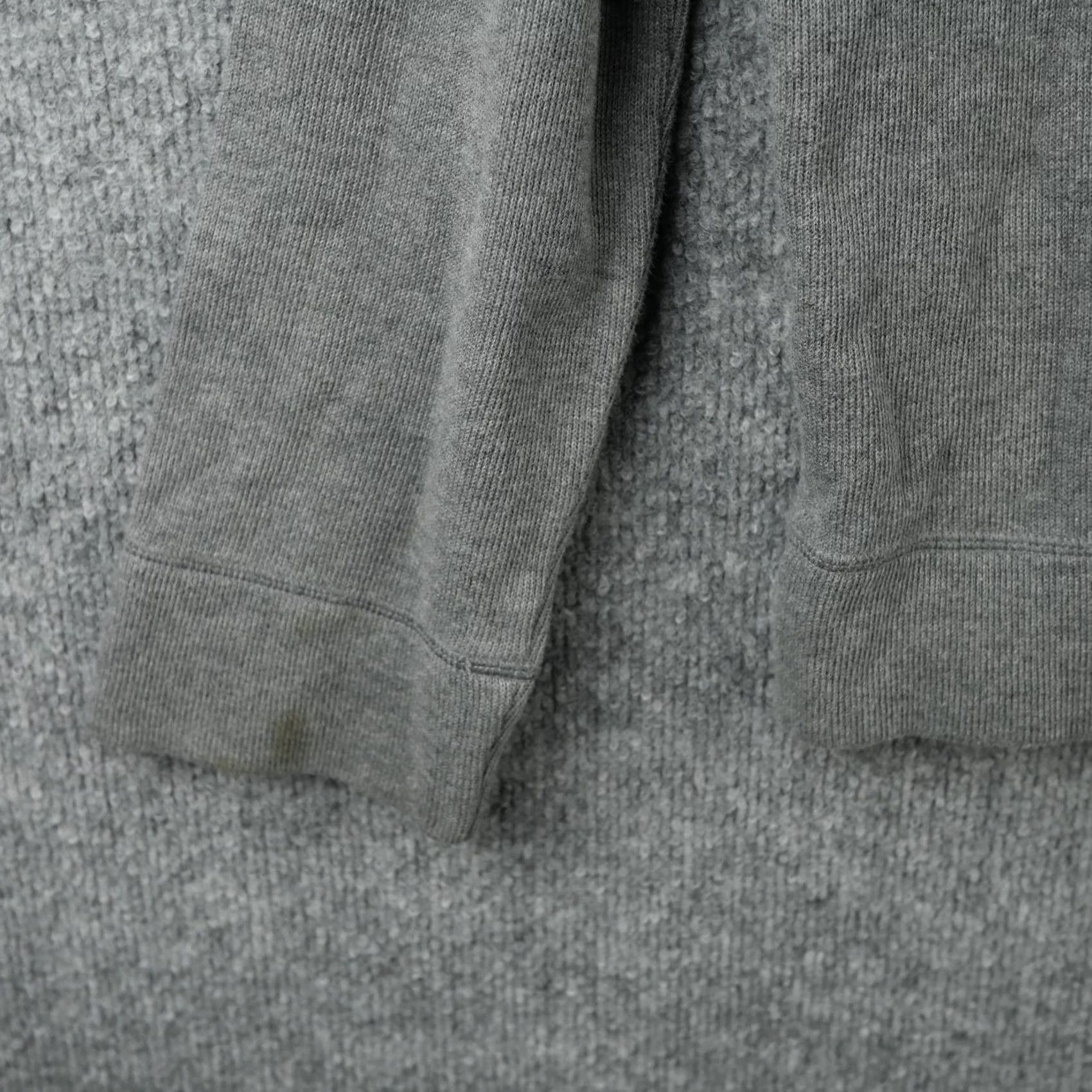 Faconnable VINTAGE? Faconnable Sweat er Mens Large Gray Cotton 1/4 Zip Mock Neck Knit Pullover Size US L / EU 52-54 / 3 - 5 Thumbnail
