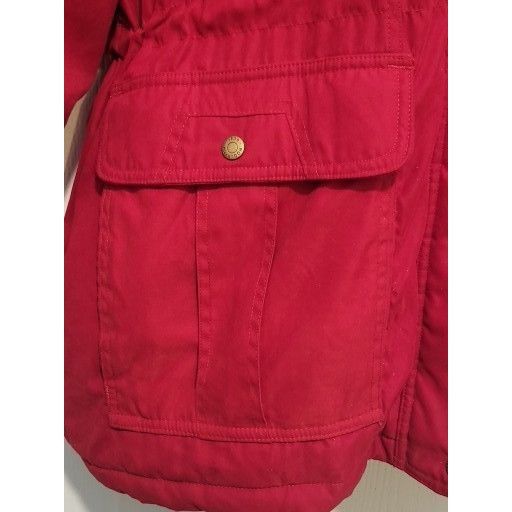 Woolrich Woolen Mills Vintage Woolrich Lined Hooded Coat Women Sz L Holly Berry Re Size L / US 10 / IT 46 - 4 Thumbnail