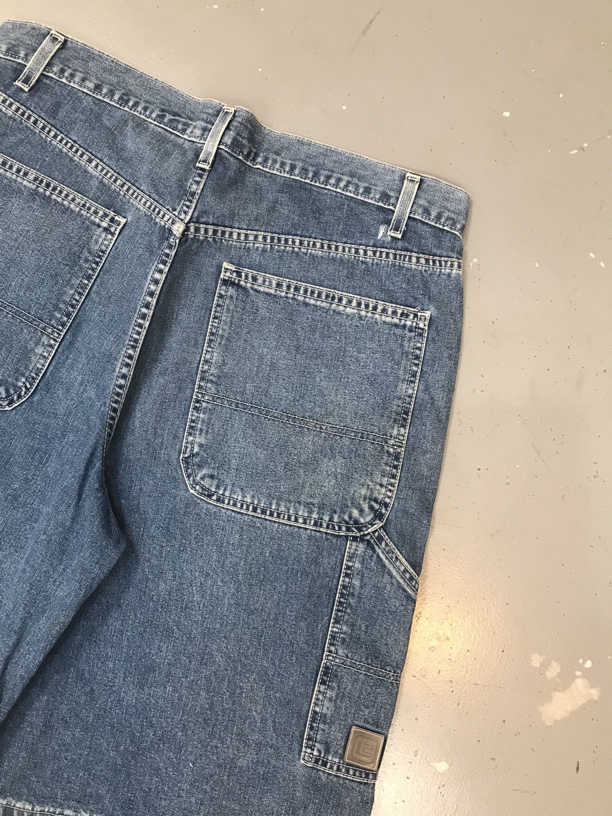 Levi's × Vintage Vintage Levi’s Strauss & co carpenter denim jort Size US 38 / EU 54 - 7 Thumbnail