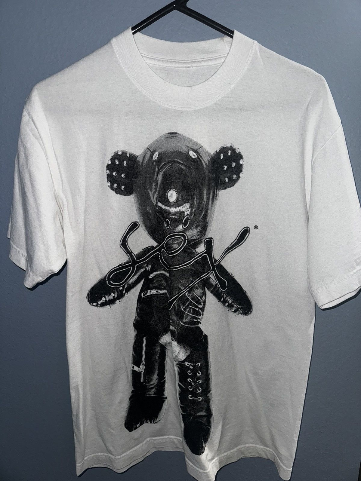 image of 1Lilpsycho Tee in White, Men's (Size Small)