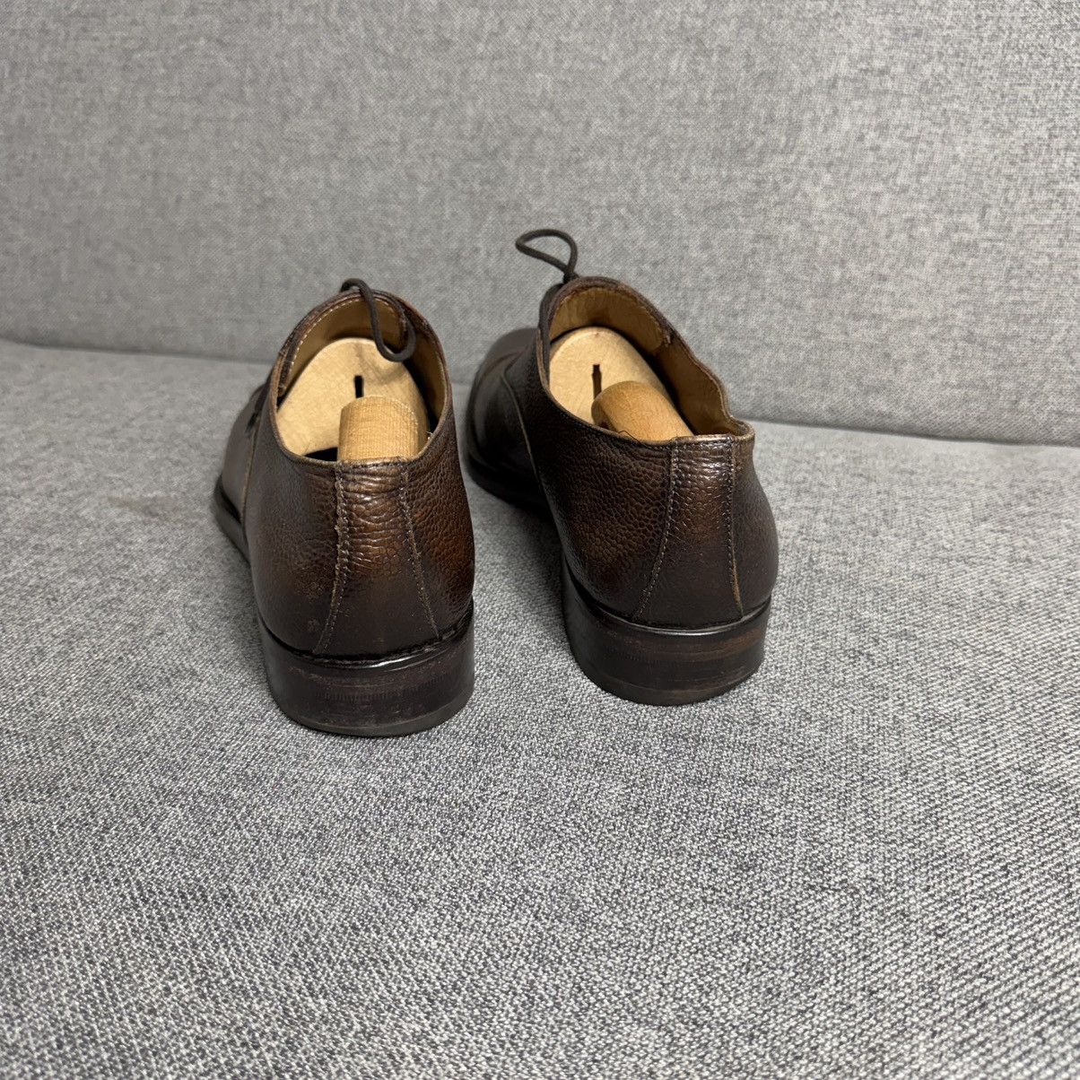 Antonio Maurizi Antonio Maurizi Brown Leather Oxford Shoes Size US 10 / EU 43 - 5 Thumbnail