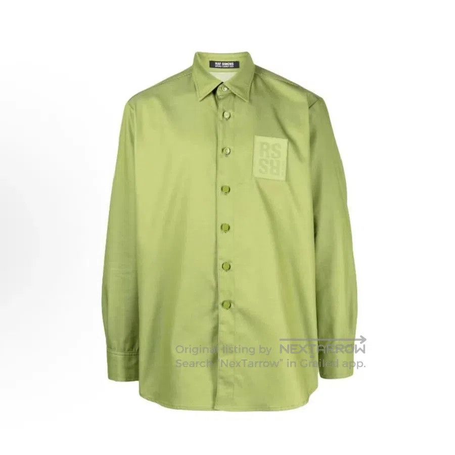 Raf Simons Raf Simons AW 18/19 Patch Denim Shirt | Grailed