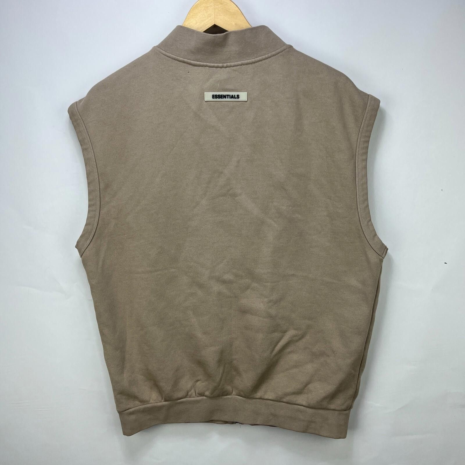 Fear of God Essentials Fear of God Full Zip Up Vest Sweatshirt Medium Size US M / EU 48-50 / 2 - 10 Thumbnail