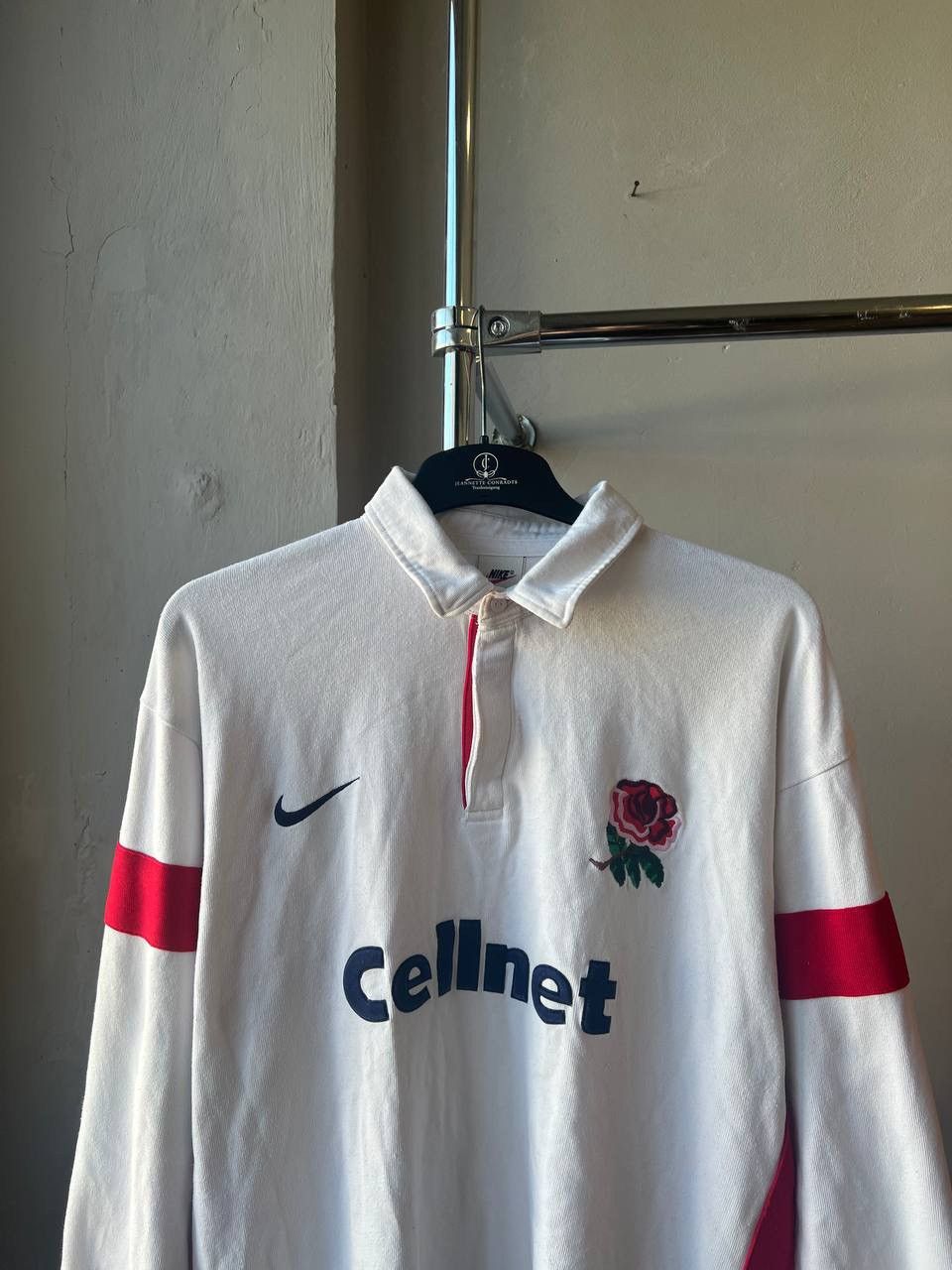 Nike 1997/99 ENGLAND NATIONAL TEAM RUGBY UNION VINTAGE JERSEY XL Size US XL / EU 56 / 4 - 4 Thumbnail