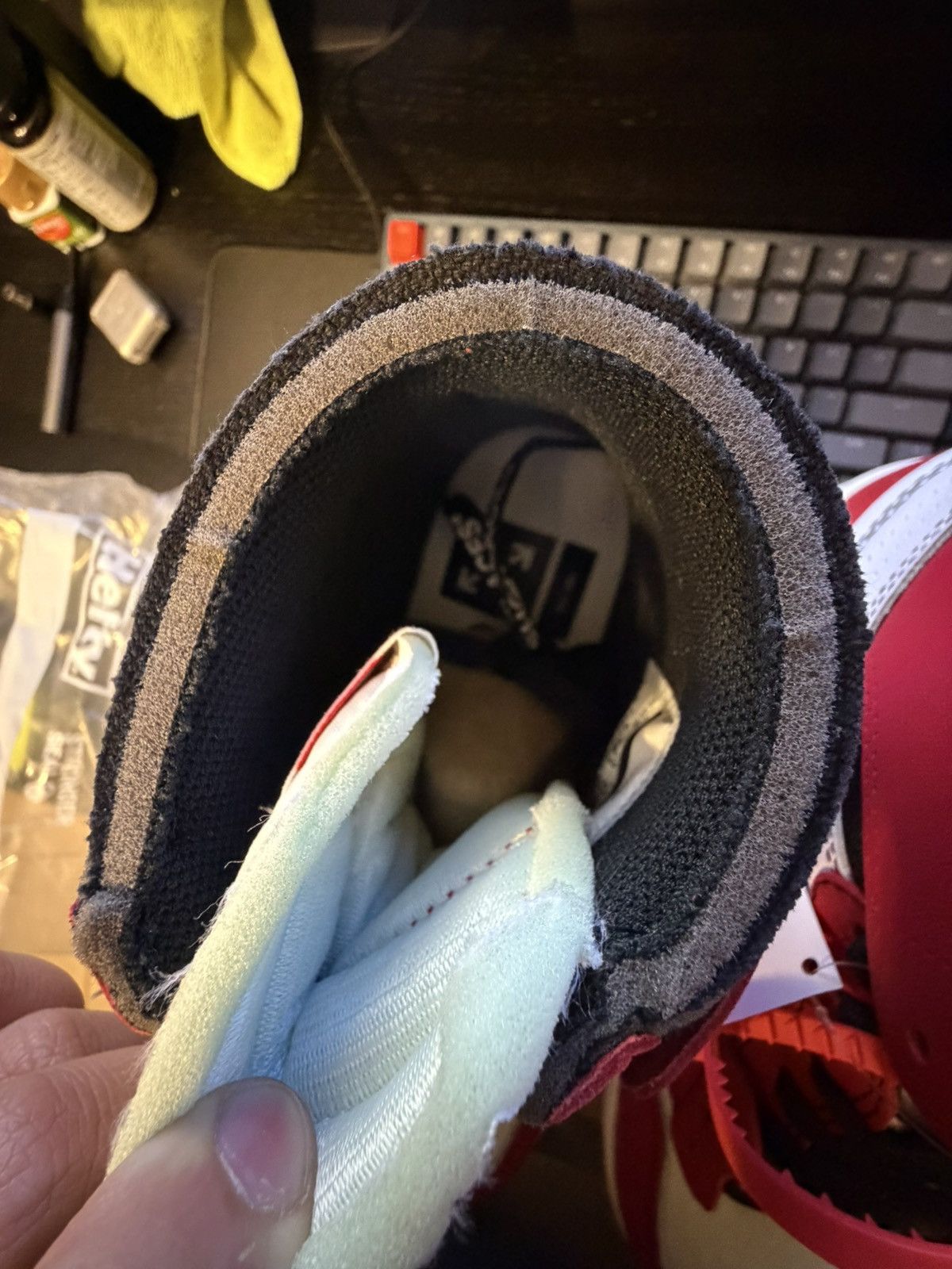 Nike × Off-White Off White Jordan 1 Chicago DS size 9.5 100% authentic Size US 9.5 / EU 42-43 - 12 Thumbnail