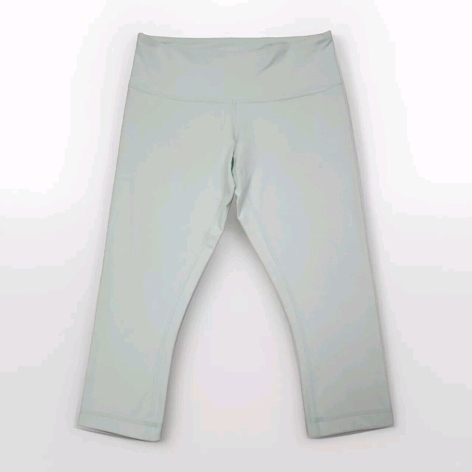 Lululemon Rare Lululemon Align High Rise Crop Kohlrabi Green Sz 26 Size 26" / US 2 / IT 38 - 7 Thumbnail