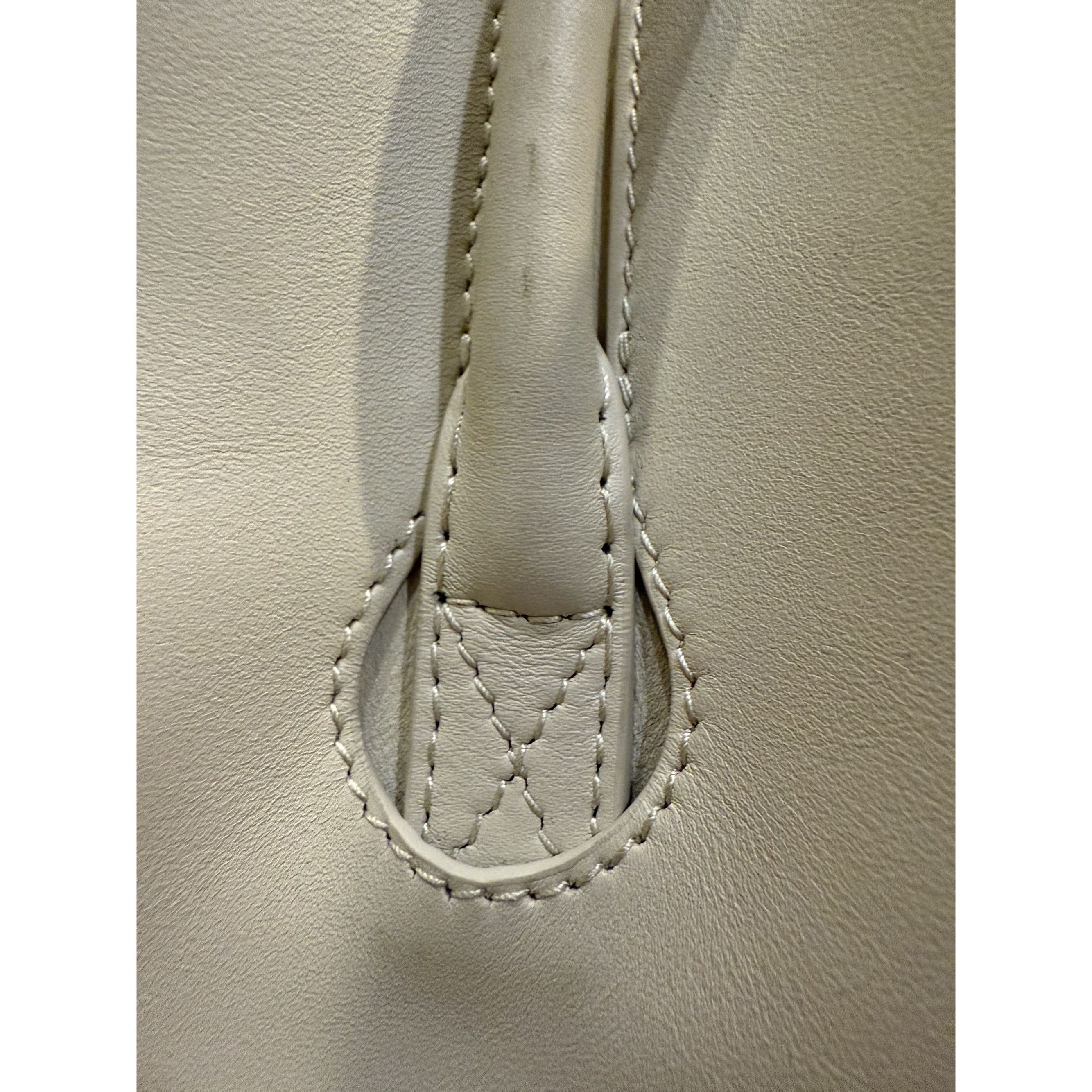 Balenciaga Balenciaga Medium Bel Air Tote Bag White Size ONE SIZE - 14 Thumbnail