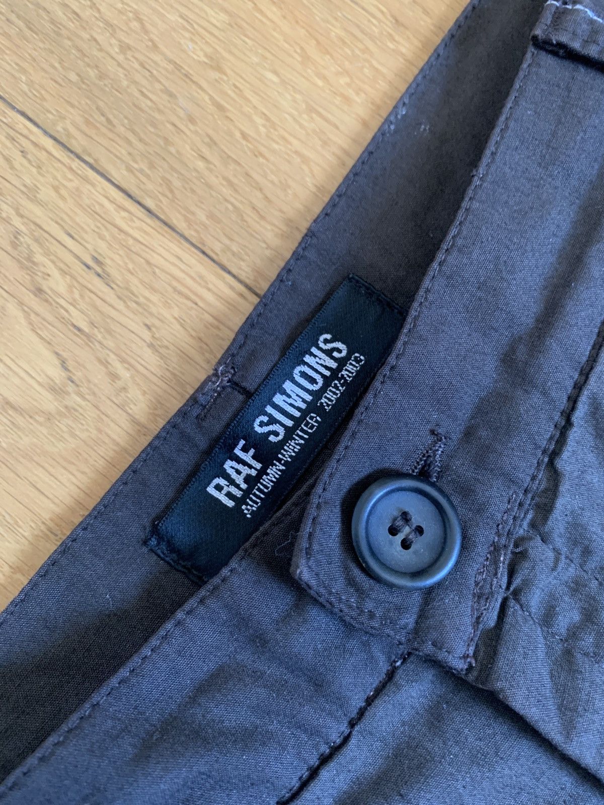 Raf Simons Raf Simons Virginia creeper fw 02/03 knee slit pants Size US 32 / EU 48 - 3 Thumbnail