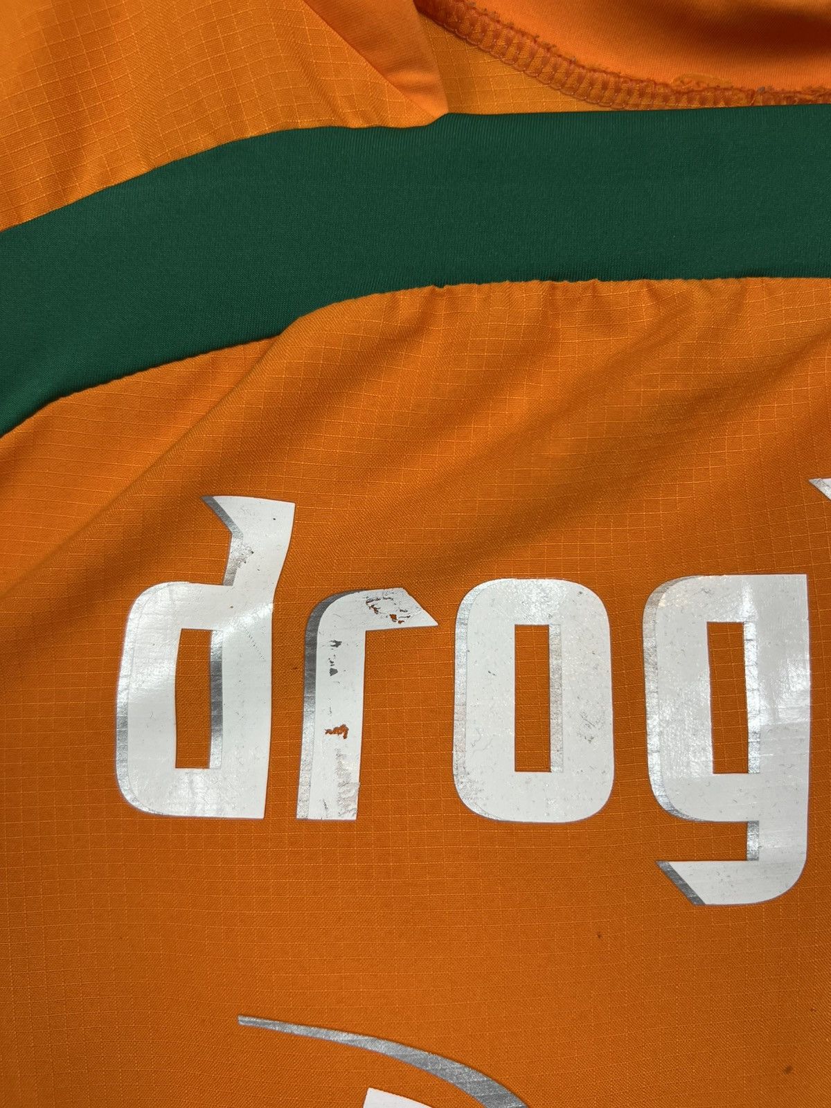 Puma Soccer Jersey Côte d'lvoire 2006/07 Drogba #11 Size US XL / EU 56 / 4 - 11 Thumbnail