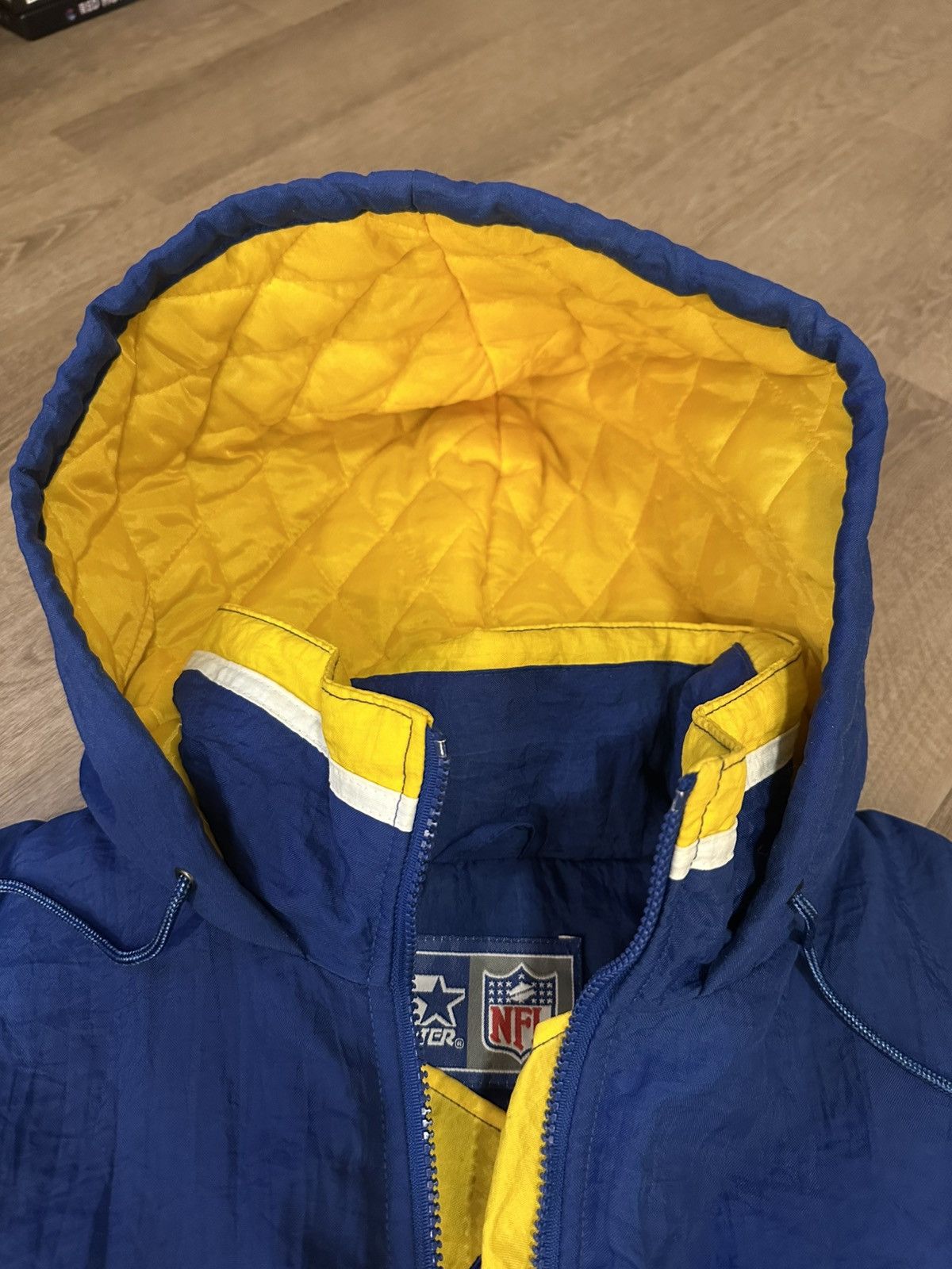 Starter LA Rams NFL 90s Starter Jacket Size US L / EU 52-54 / 3 - 8 Thumbnail
