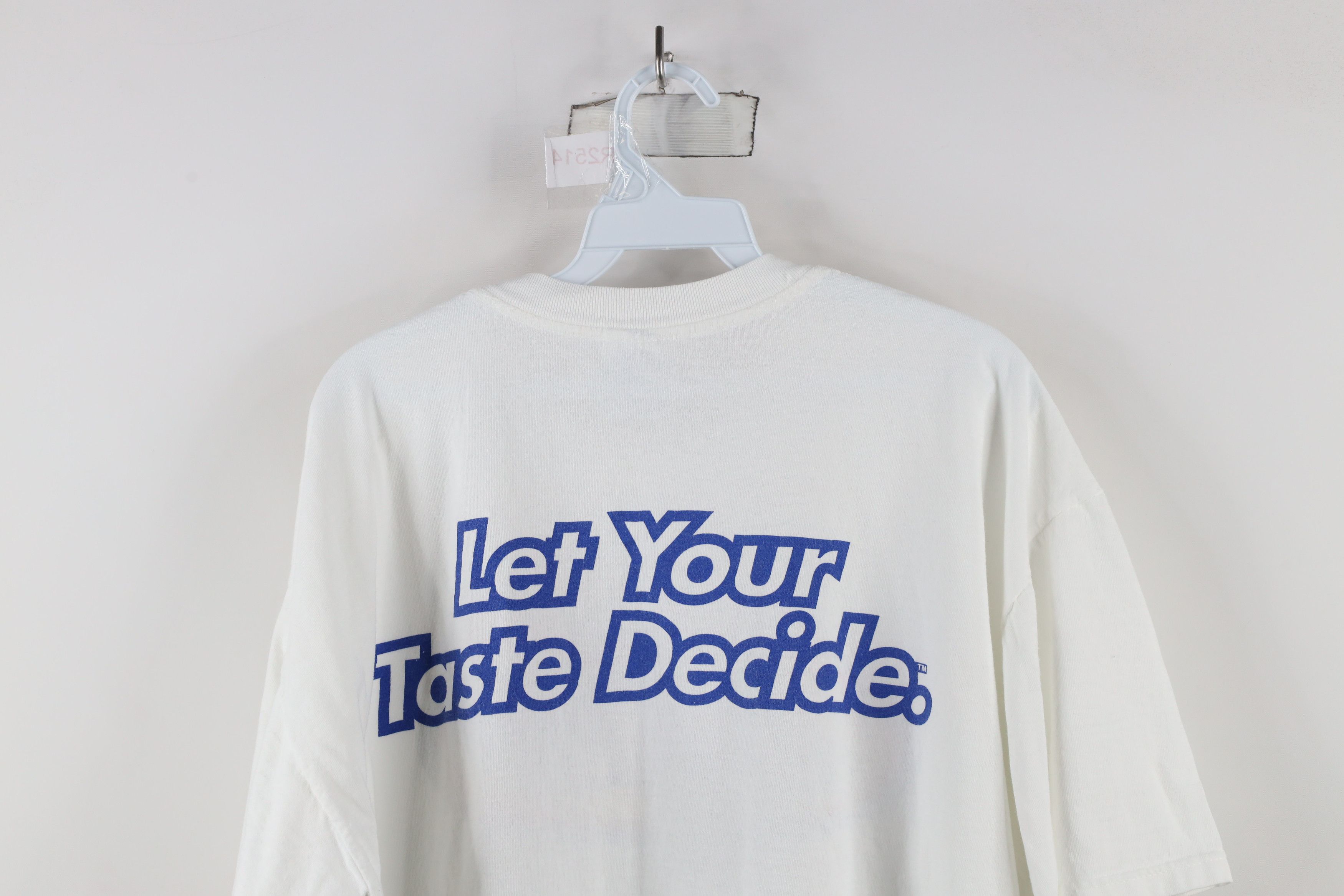 Vintage Vintage 90s Spell Take the Pepsi Challenge Soda Pop T-Shirt Size US XL / EU 56 / 4 - 9 Thumbnail